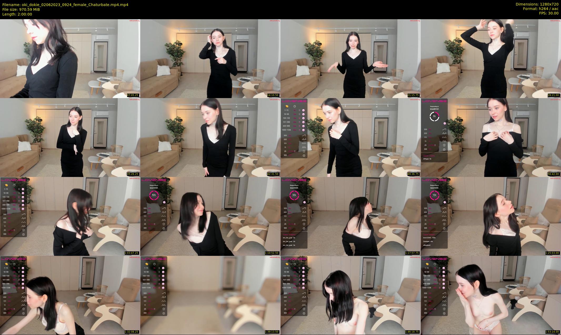 oki_dokie — 120 minute Chaturbate female cam show recording, 720p, Jun 2, 2023