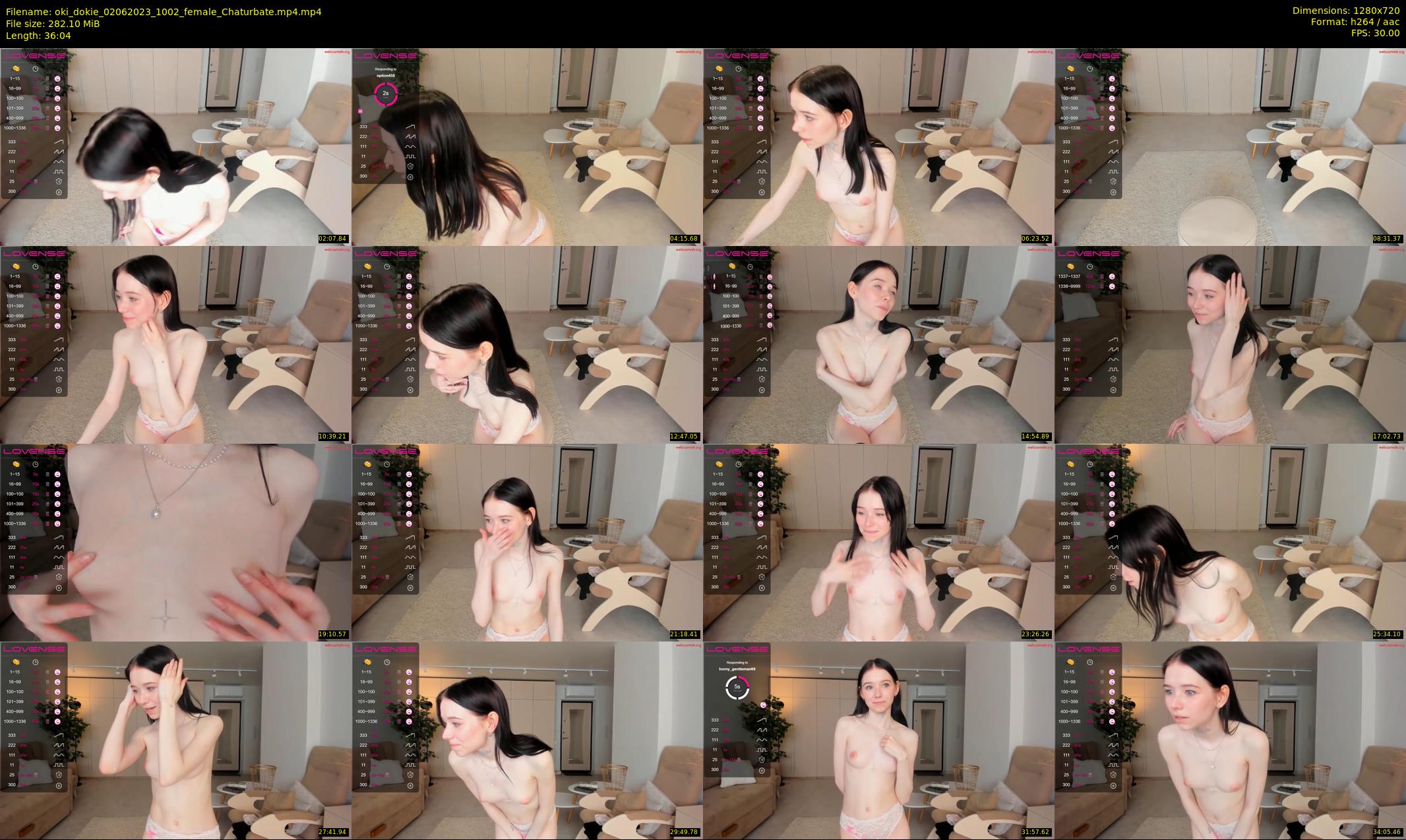 oki_dokie — 37 minute Chaturbate female cam show recording, 720p, Jun 2, 2023
