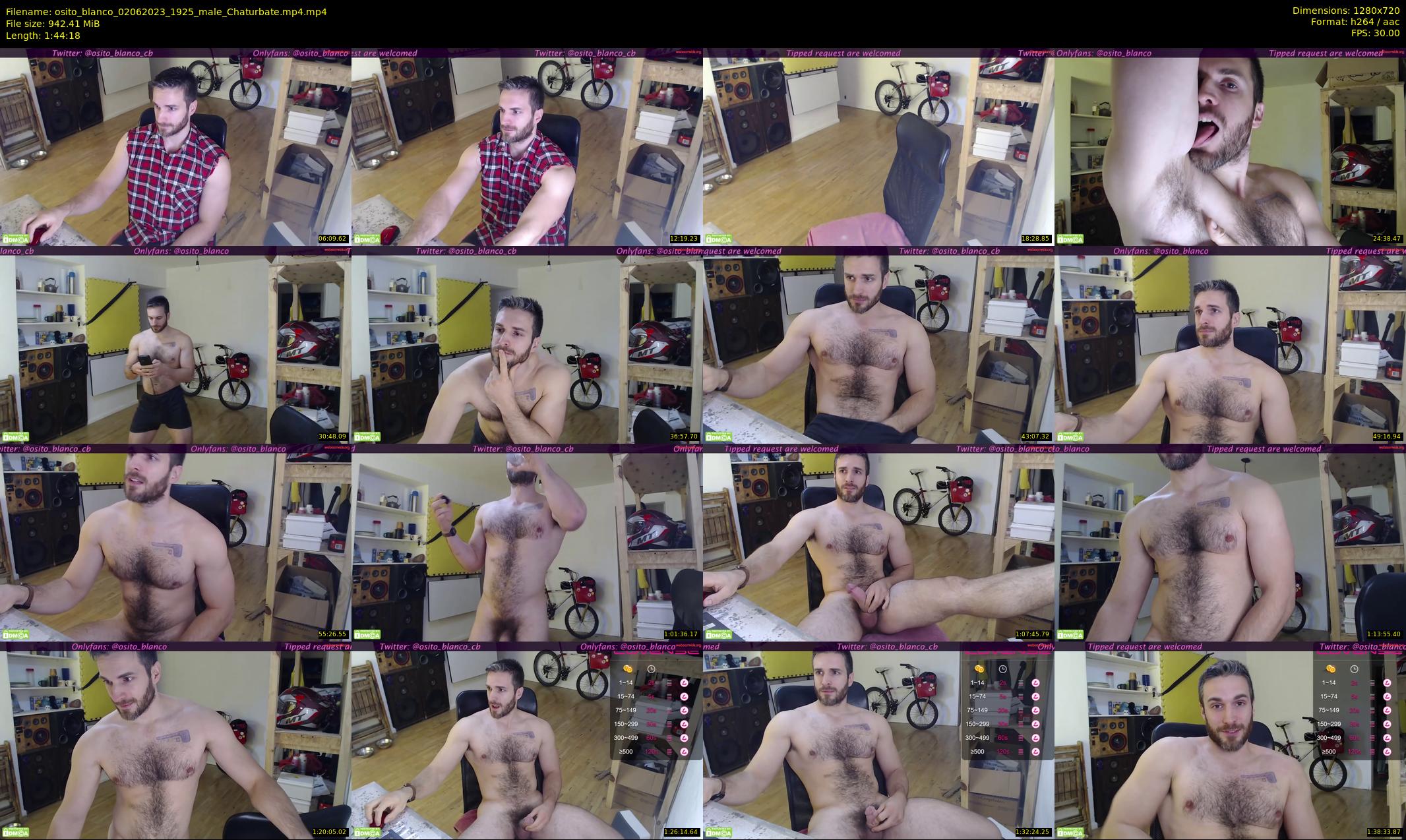 osito_blanco — 105 minute Chaturbate male cam show recording, 720p, Jun 2, 2023