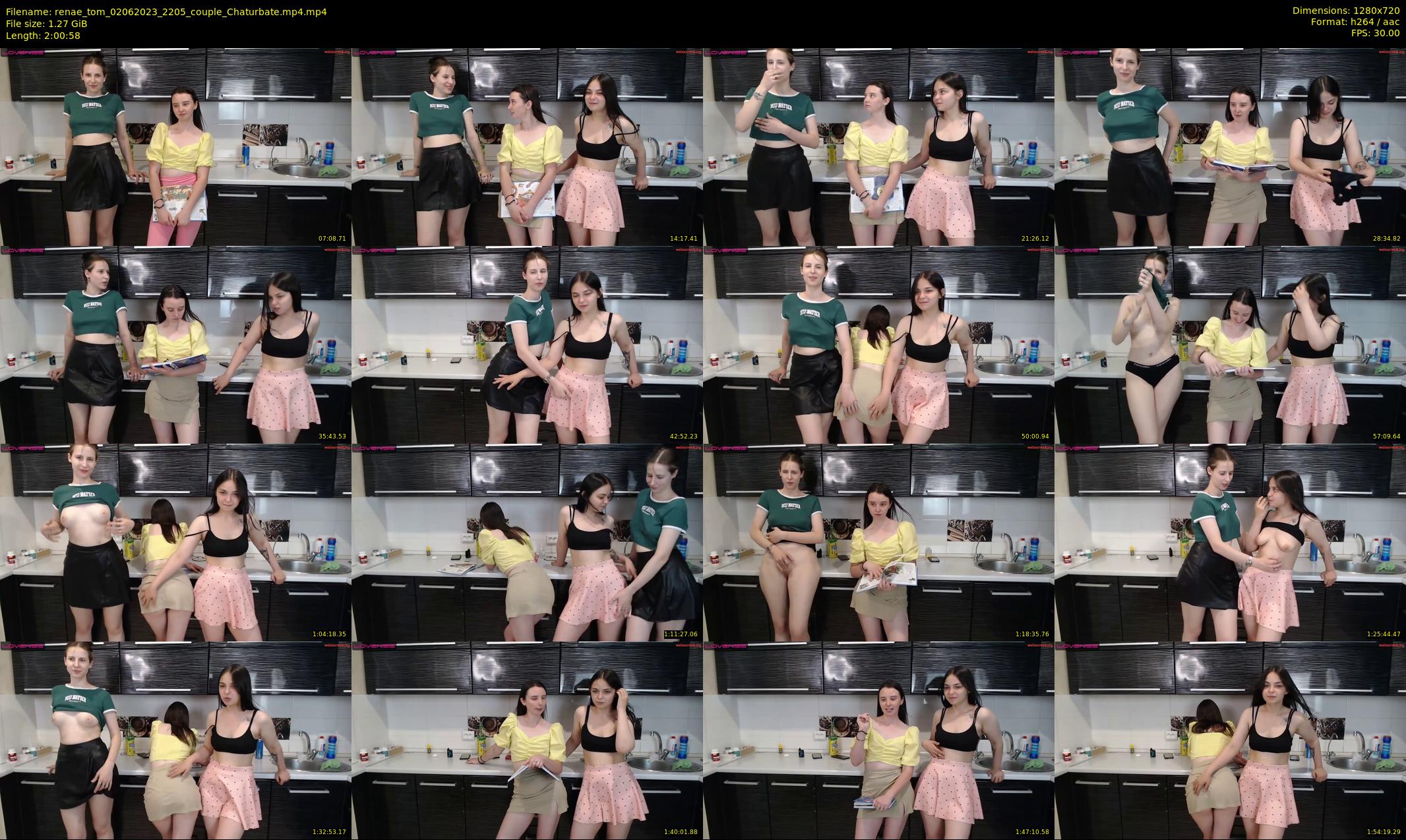 renae_tom — 121 minute Chaturbate couple cam show recording, 720p, Jun 2, 2023