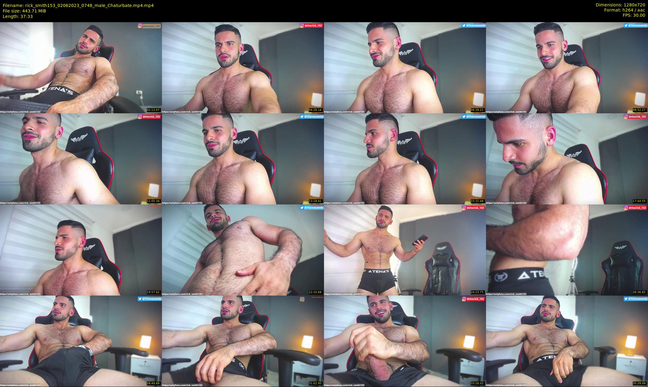 rick_smith153 — 38 minute Chaturbate male cam show recording, 720p, Jun 2, 2023