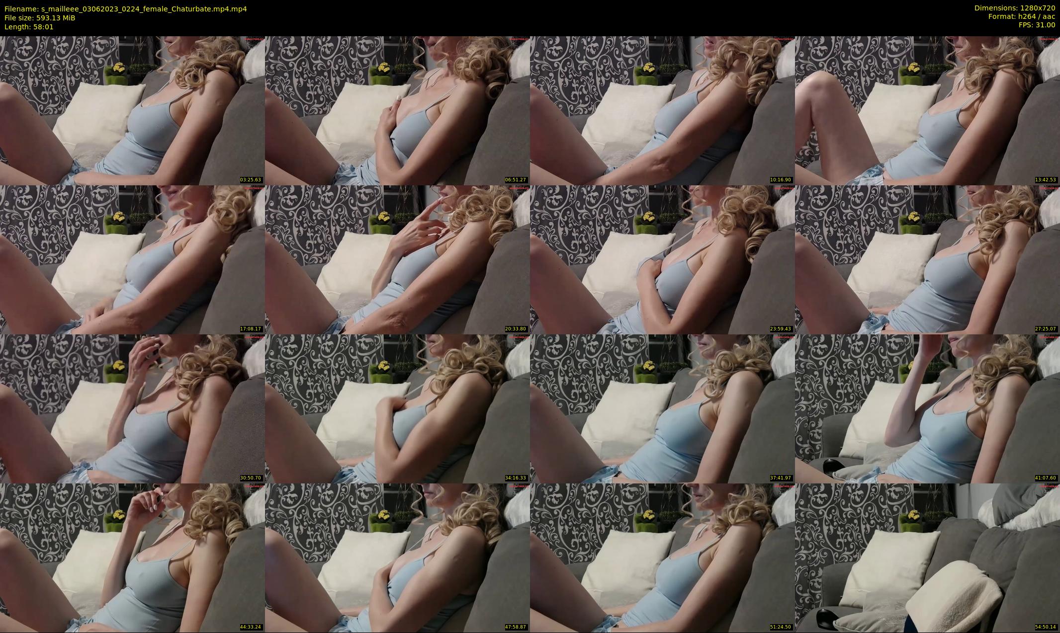 s_mailleee — 59 minute Chaturbate female cam show recording, 720p, Jun 3, 2023