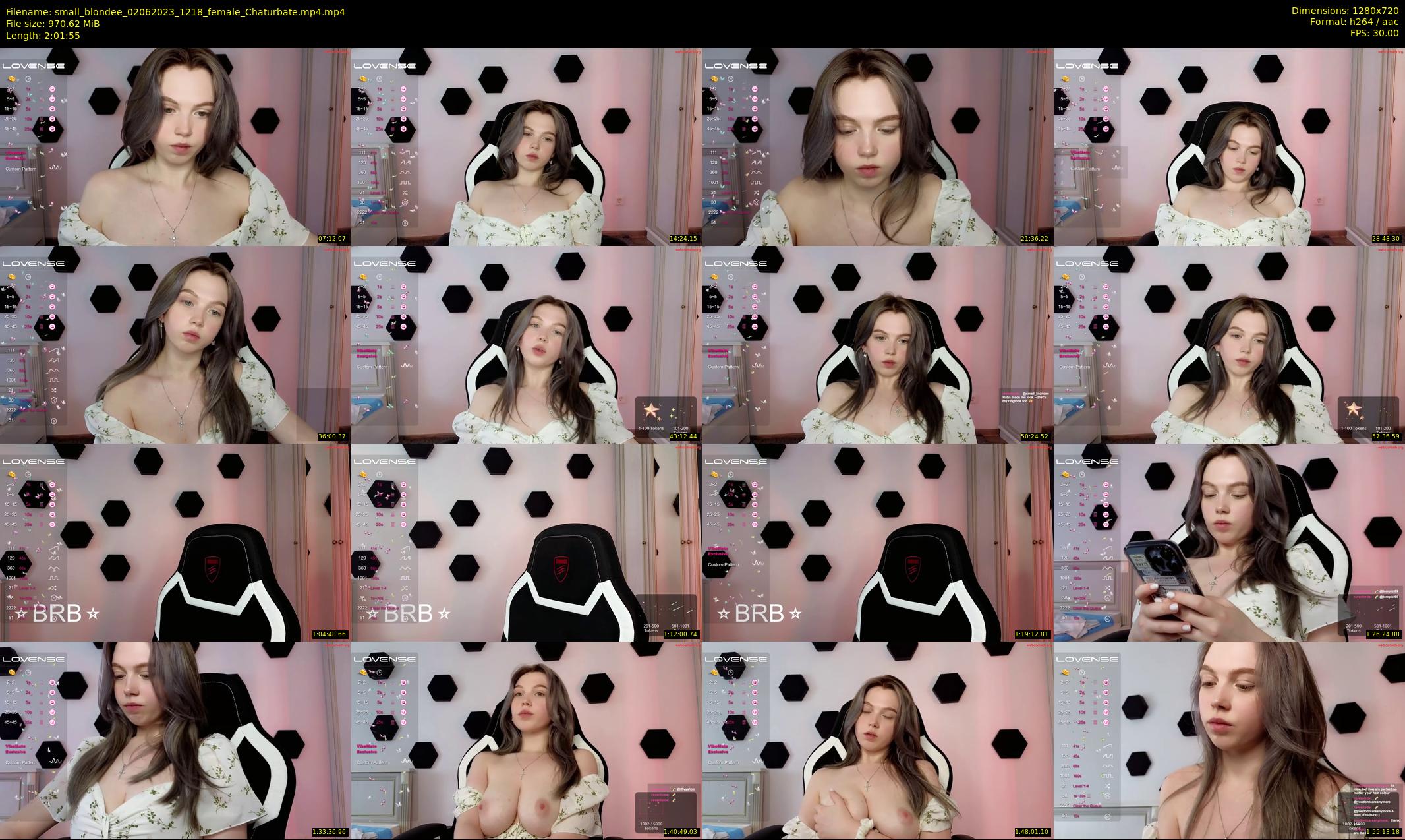 small_blondee — 122 minute Chaturbate female cam show recording, 720p, Jun 2, 2023