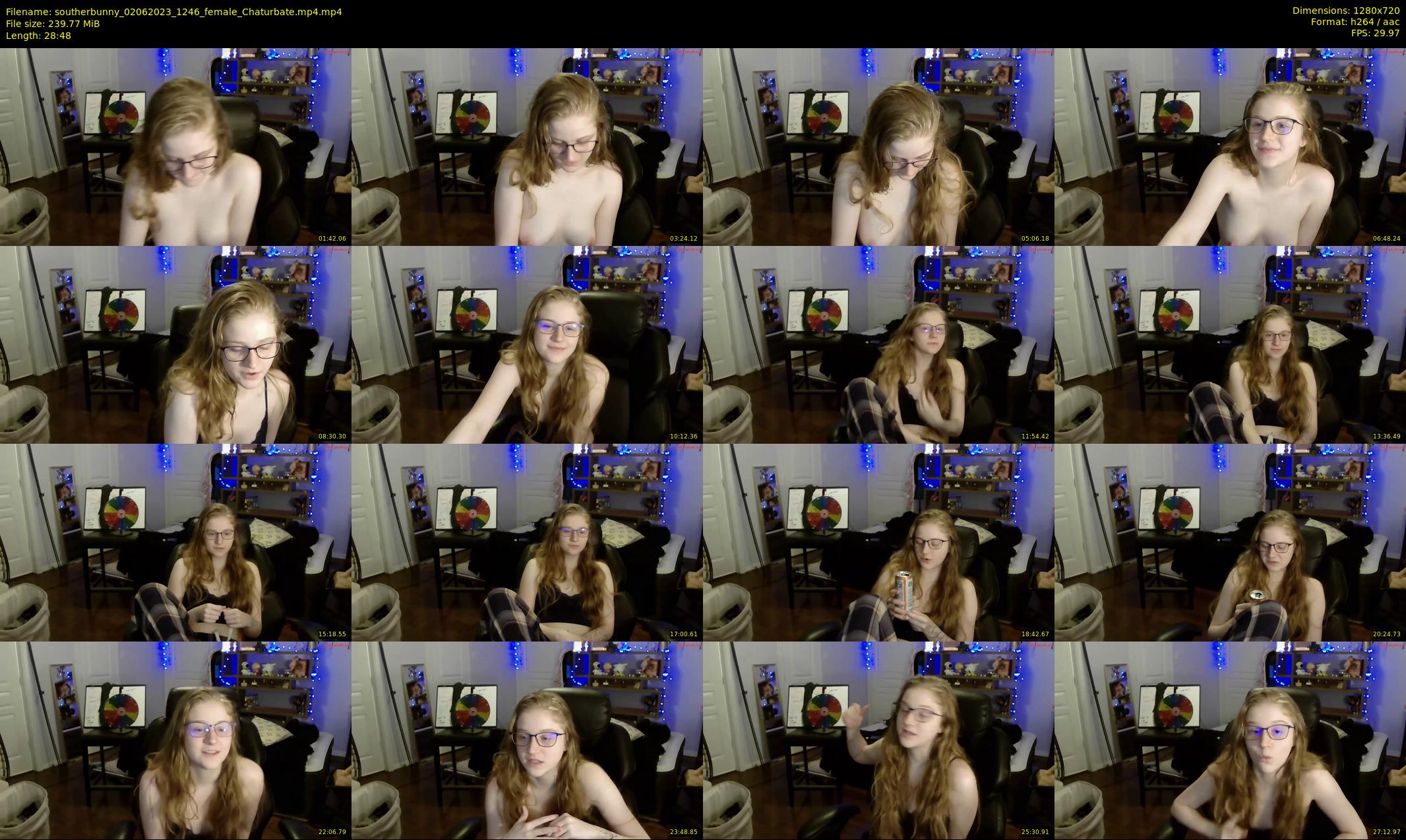 southerbunny — 29 minute Chaturbate female cam show recording, 720p, Jun 2, 2023