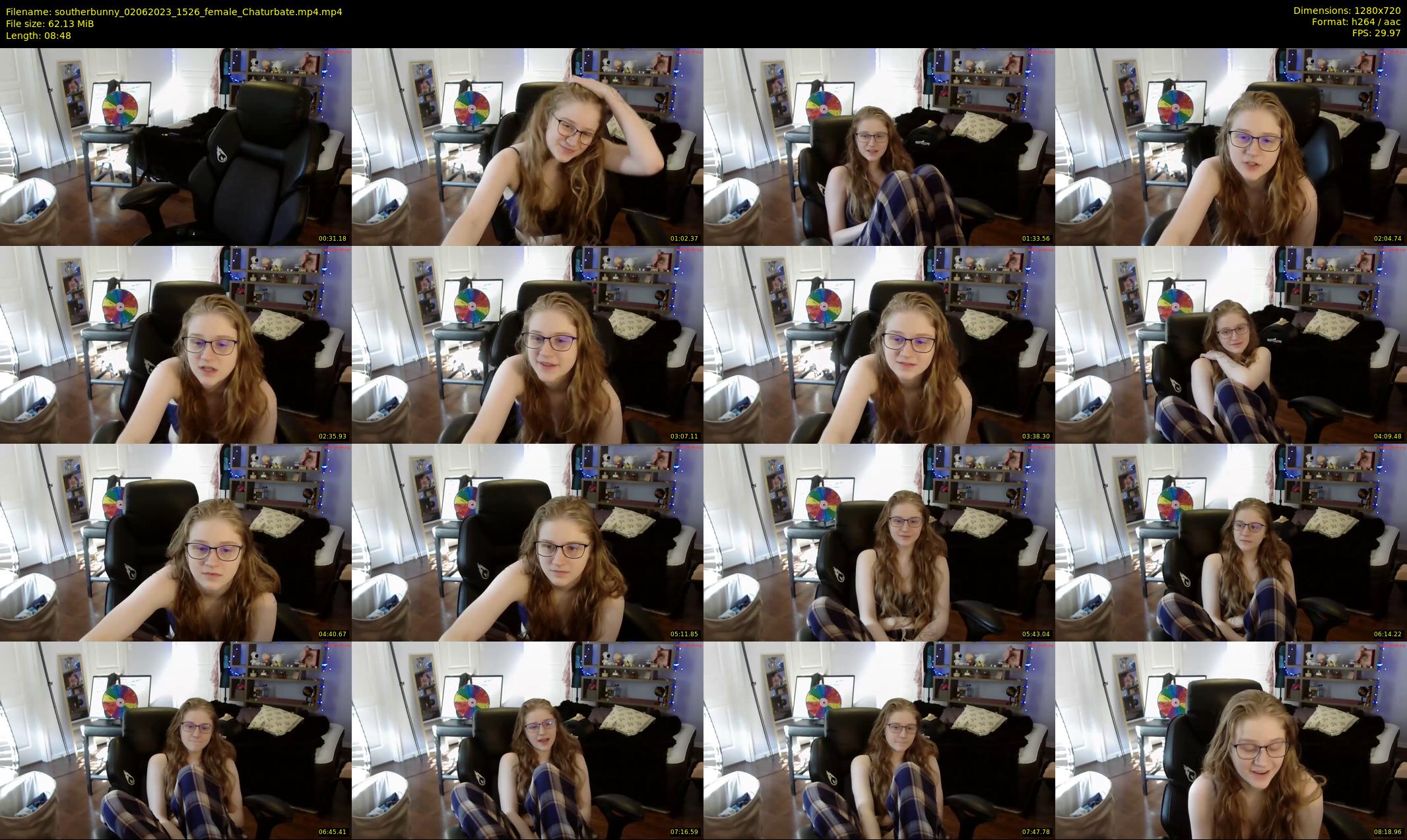 southerbunny — 9 minute Chaturbate female cam show recording, 720p, Jun 2, 2023
