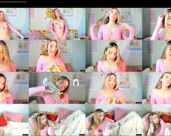 thisisamelia — 120 minute Chaturbate female cam show recording, 720p, Jun 2, 2023