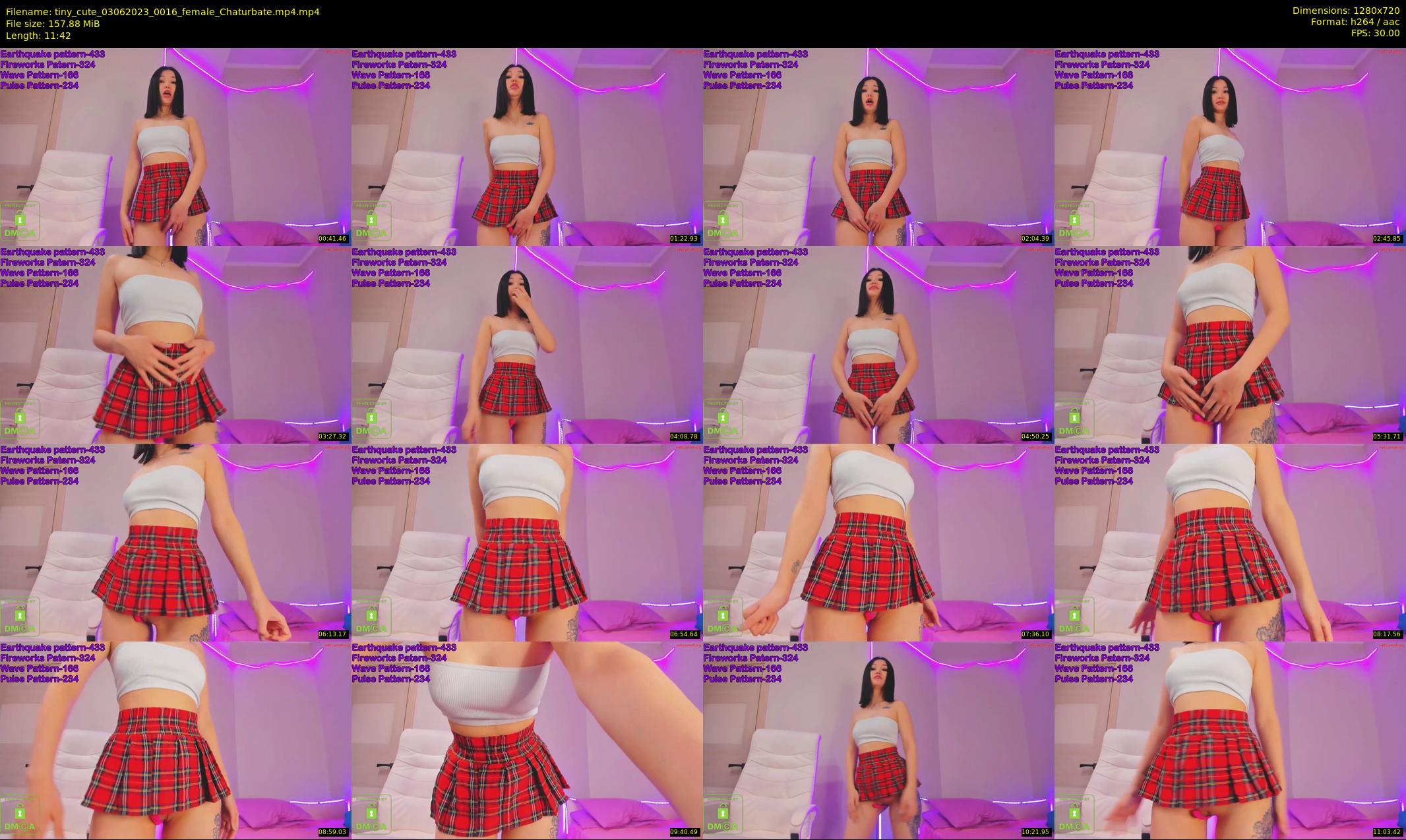 tiny_cute — 12 minute Chaturbate female cam show recording, 720p, Jun 3, 2023
