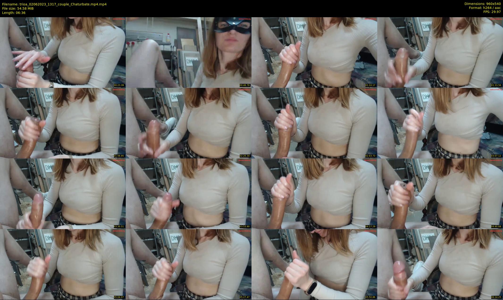 trioa — 7 minute Chaturbate couple cam show recording, 480p, Jun 2, 2023