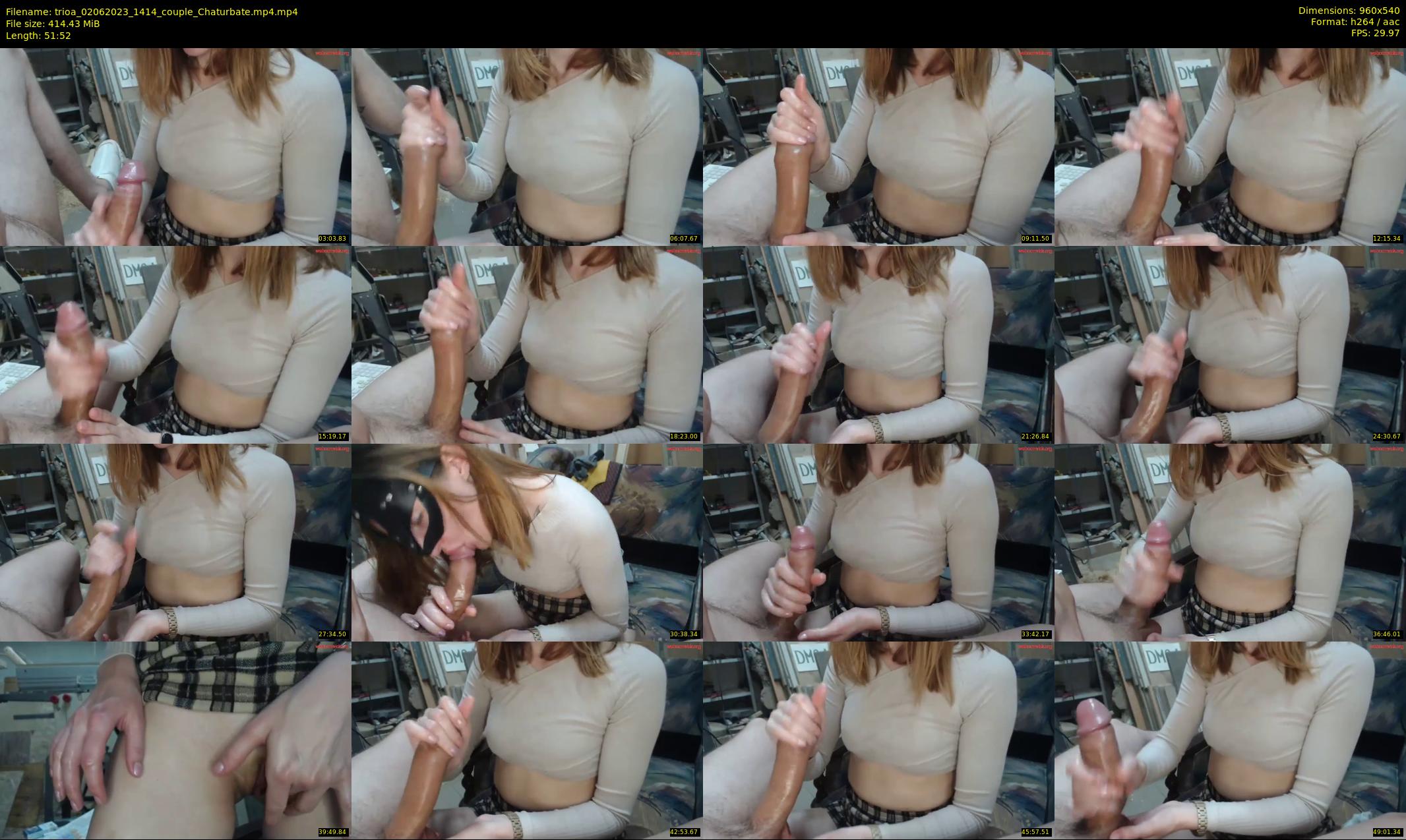 trioa — 52 minute Chaturbate couple cam show recording, 480p, Jun 2, 2023