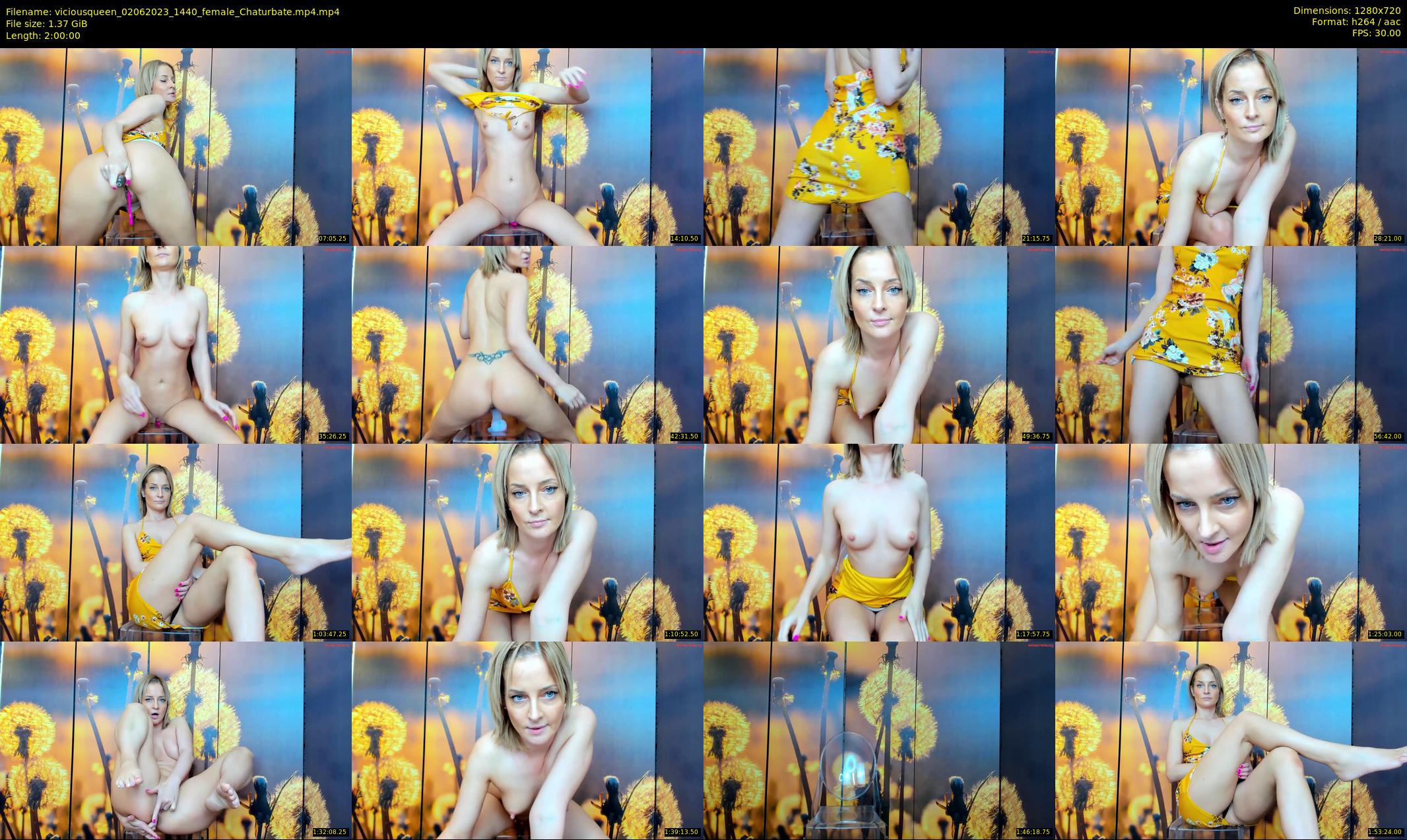 viciousqueen — 120 minute Chaturbate female cam show recording, 720p, Jun 2, 2023
