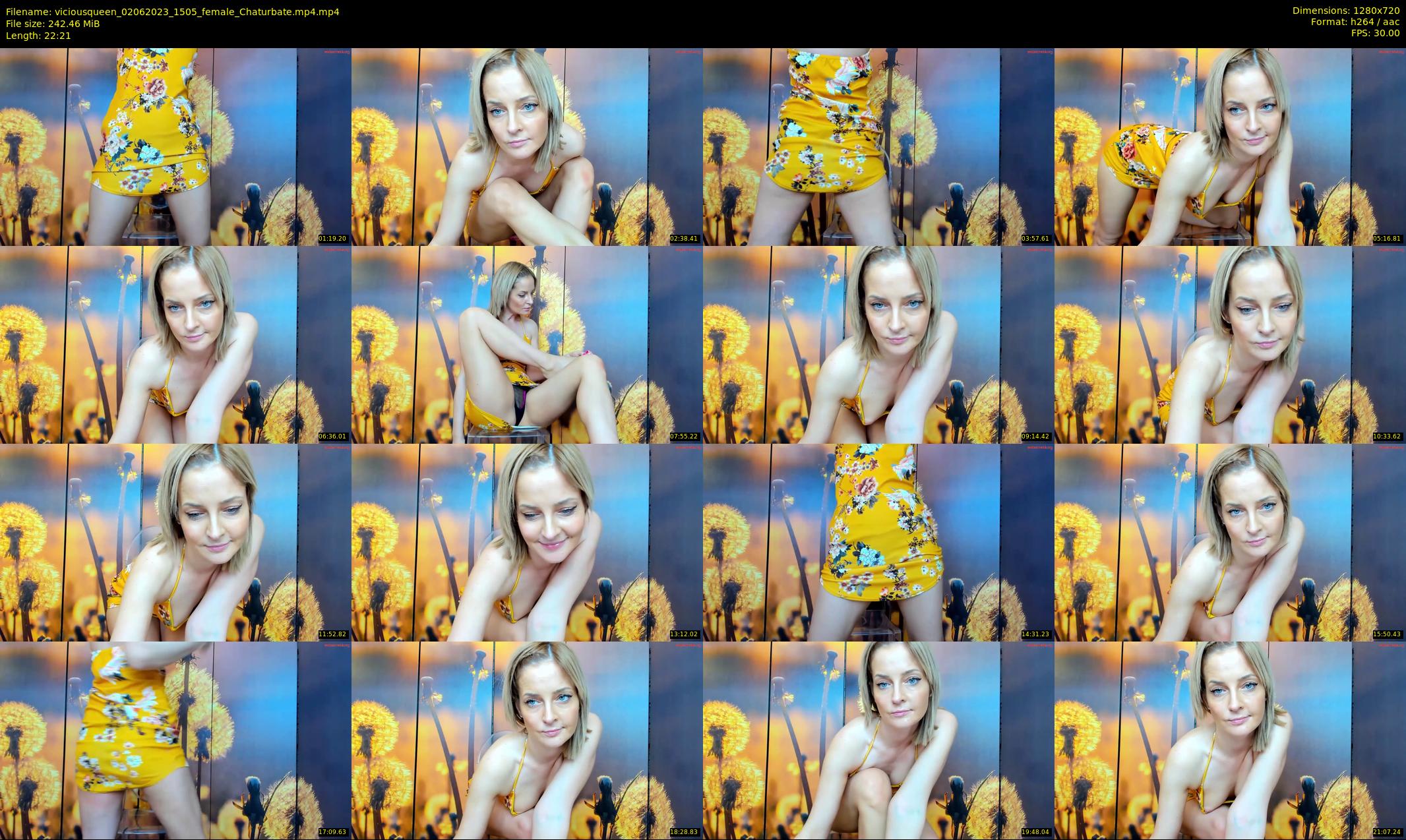 viciousqueen — 23 minute Chaturbate female cam show recording, 720p, Jun 2, 2023