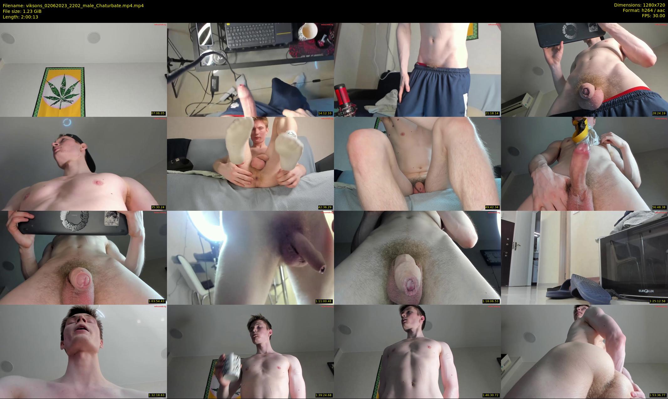 viksons — 121 minute Chaturbate male cam show recording, 720p, Jun 2, 2023