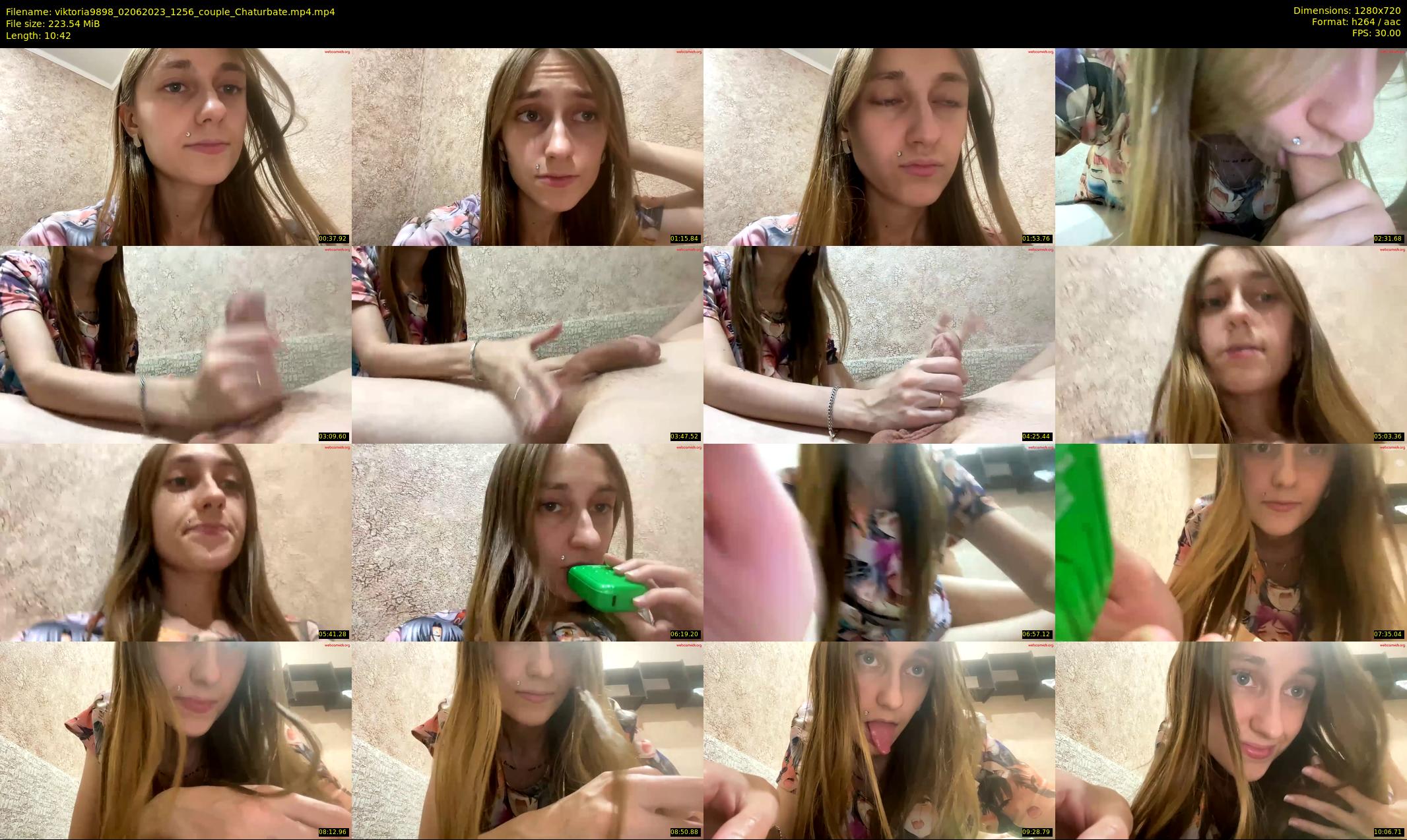 viktoria9898 — 11 minute Chaturbate couple cam show recording, 720p, Jun 2, 2023