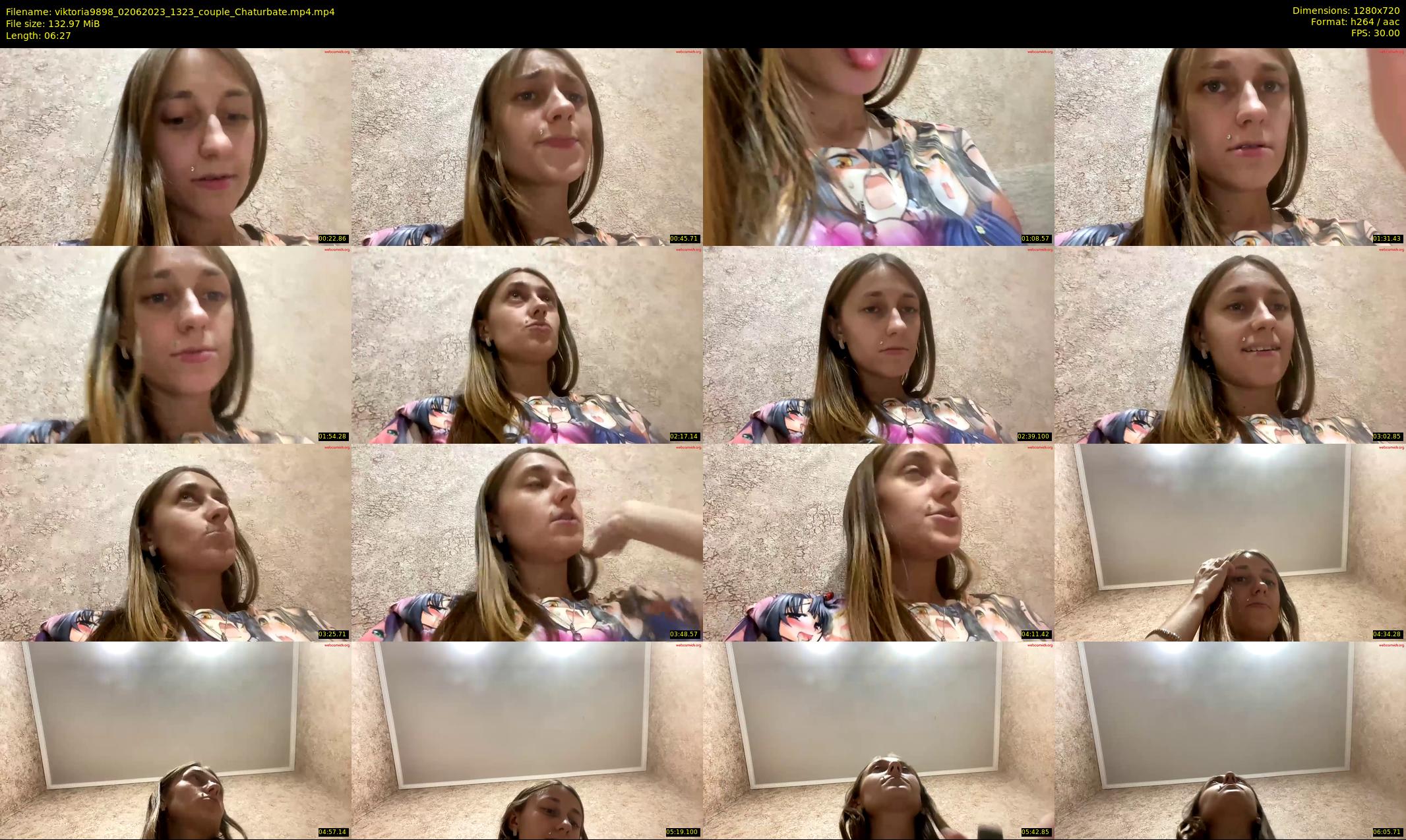 viktoria9898 — 7 minute Chaturbate couple cam show recording, 720p, Jun 2, 2023