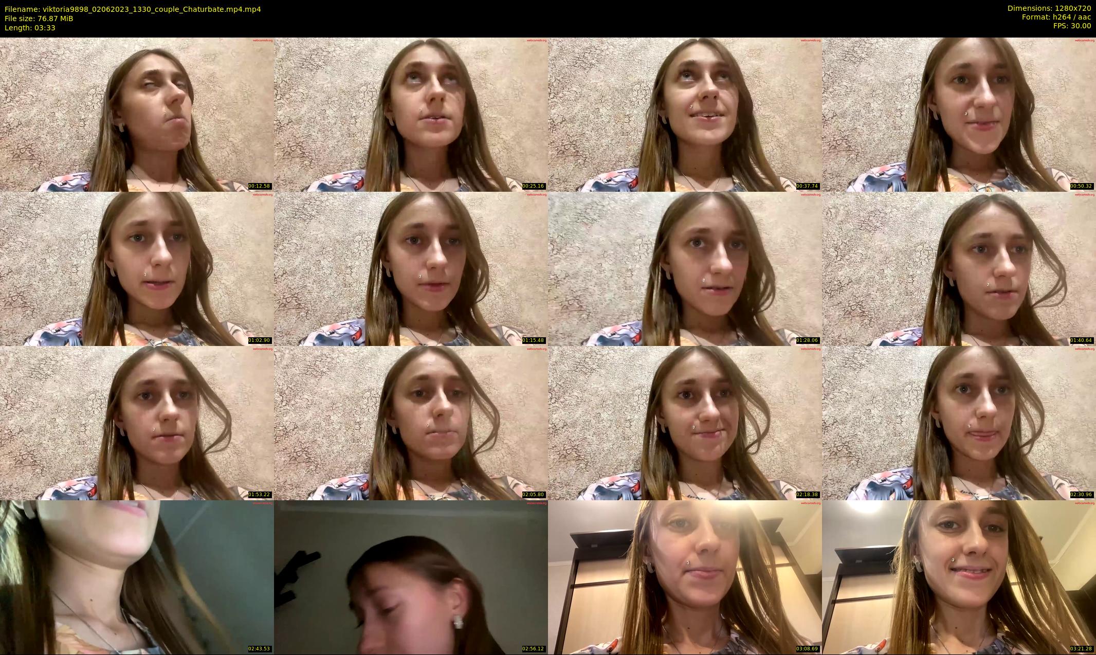 viktoria9898 — 4 minute Chaturbate couple cam show recording, 720p, Jun 2, 2023
