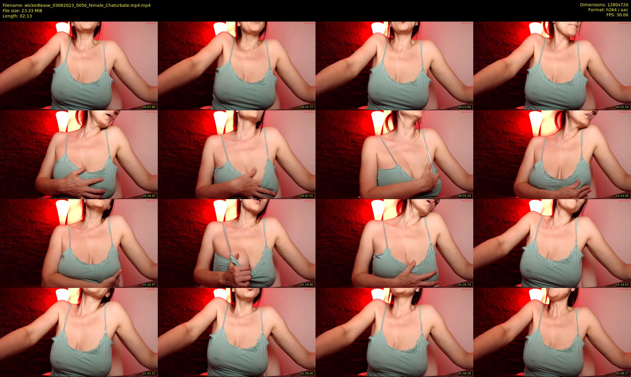 wickedtease — 3 minute Chaturbate female cam show recording, 720p, Jun 3, 2023