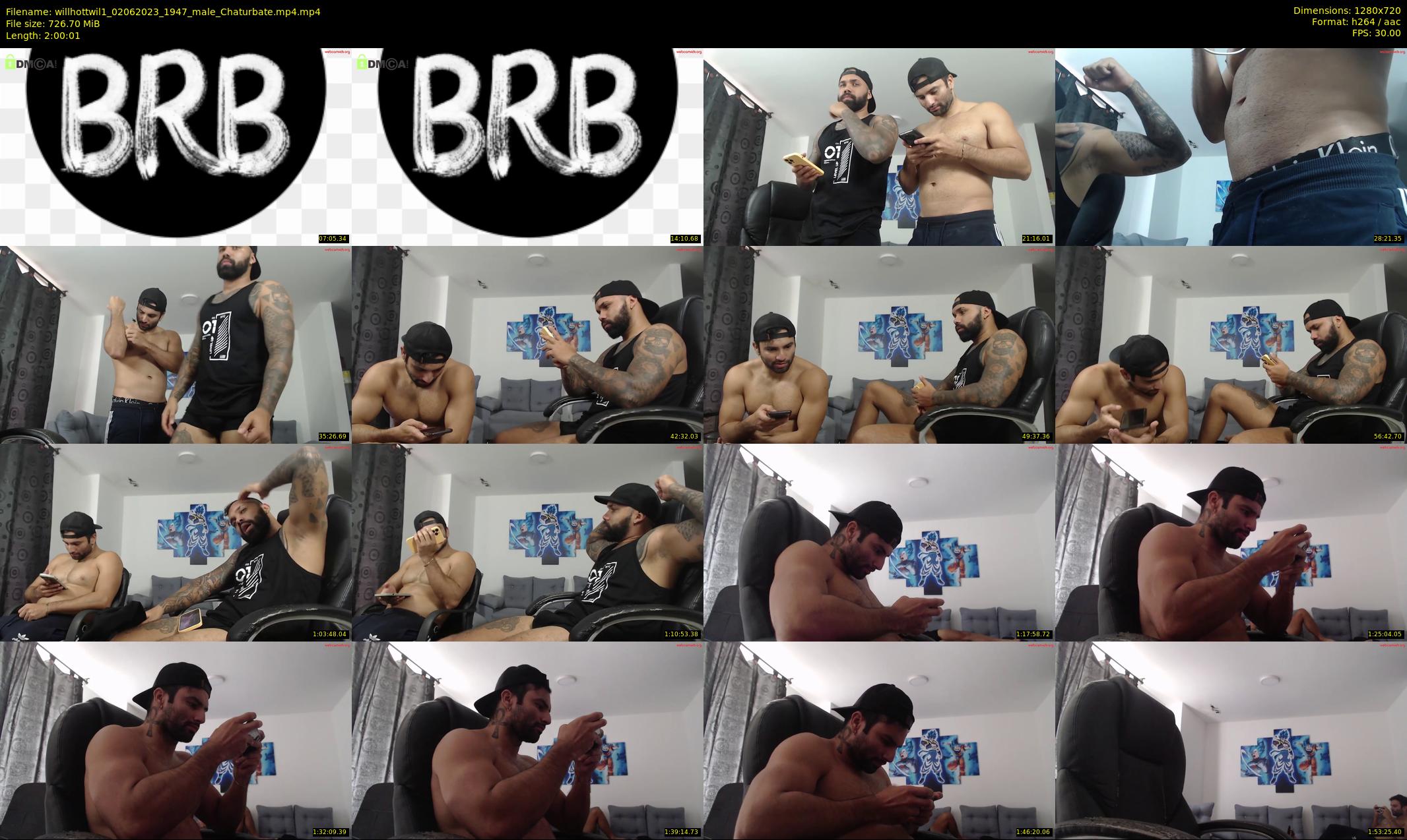 willhottwil1 — 121 minute Chaturbate couple cam show recording, 720p, Jun 2, 2023