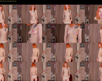 afroditacaree — 8 minute Chaturbate female cam show recording, 720p, Jun 4, 2023