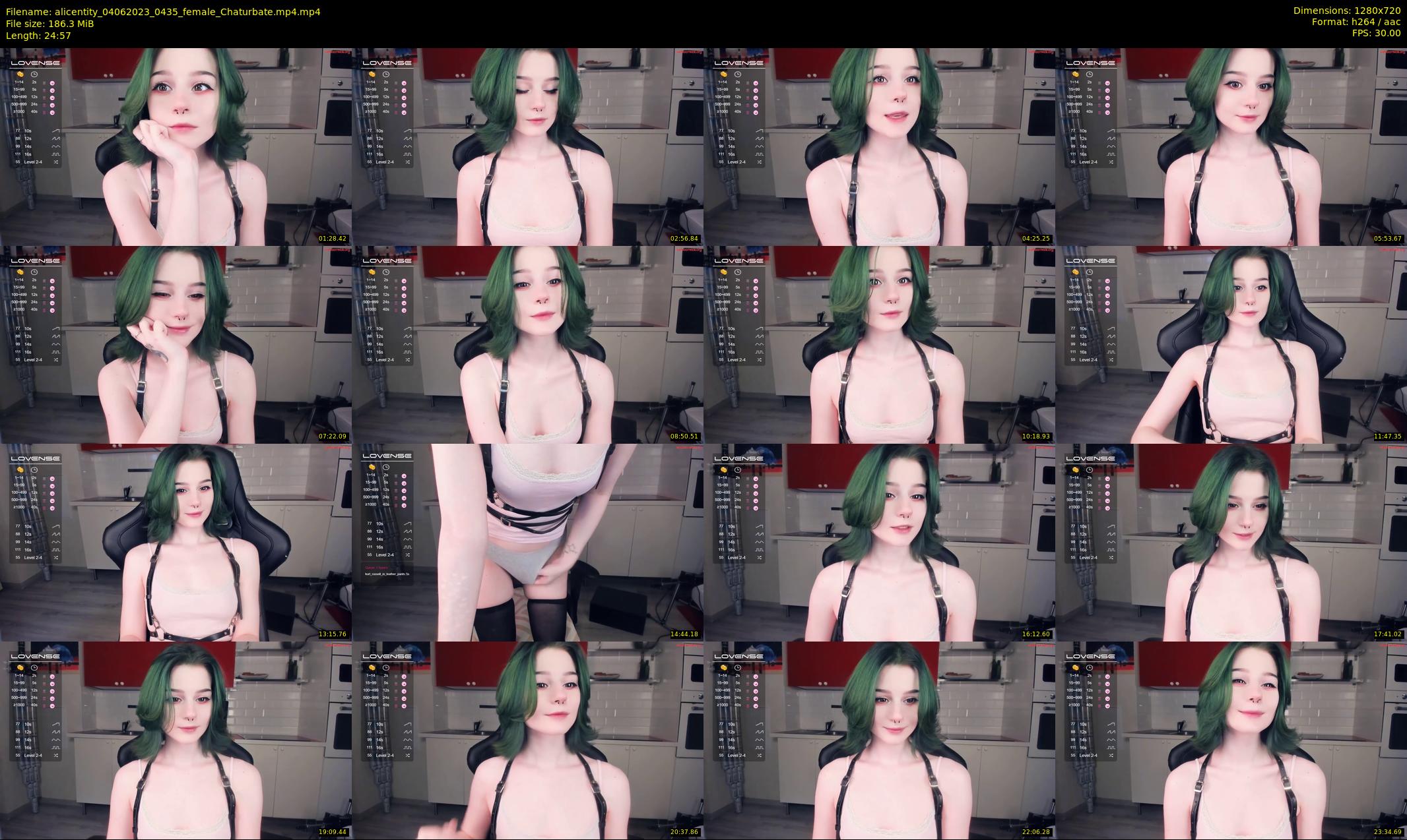alicentity — 25 minute Chaturbate female cam show recording, 720p, Jun 4, 2023