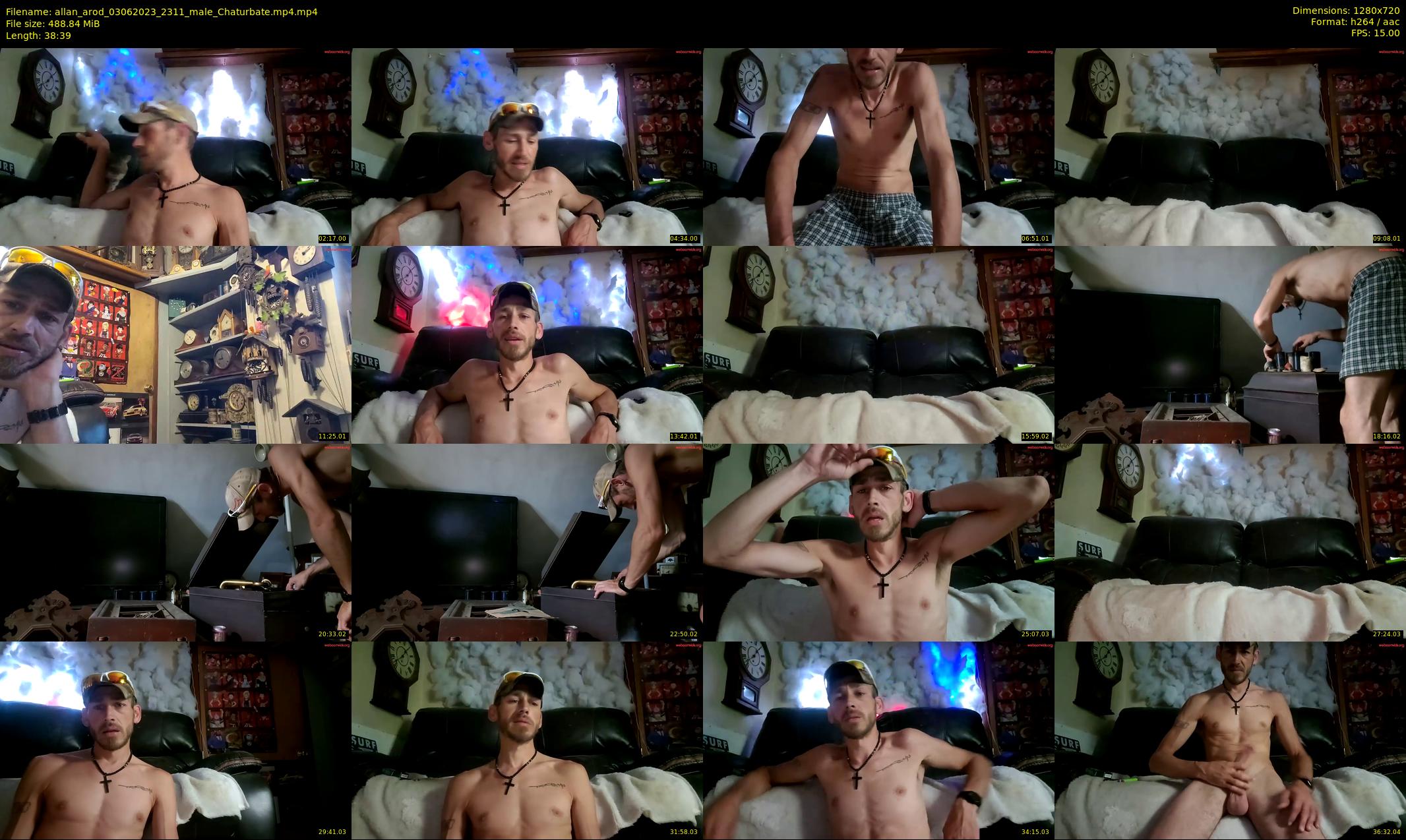 allan_arod — 39 minute Chaturbate male cam show recording, 720p, Jun 3, 2023