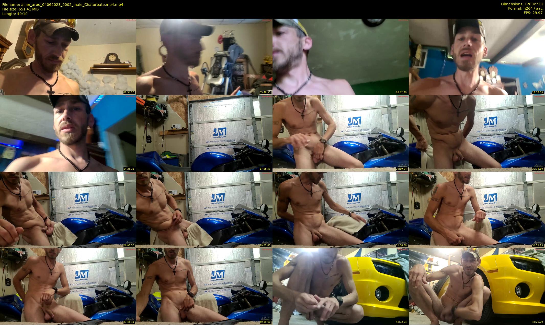 allan_arod — 50 minute Chaturbate male cam show recording, 720p, Jun 4, 2023