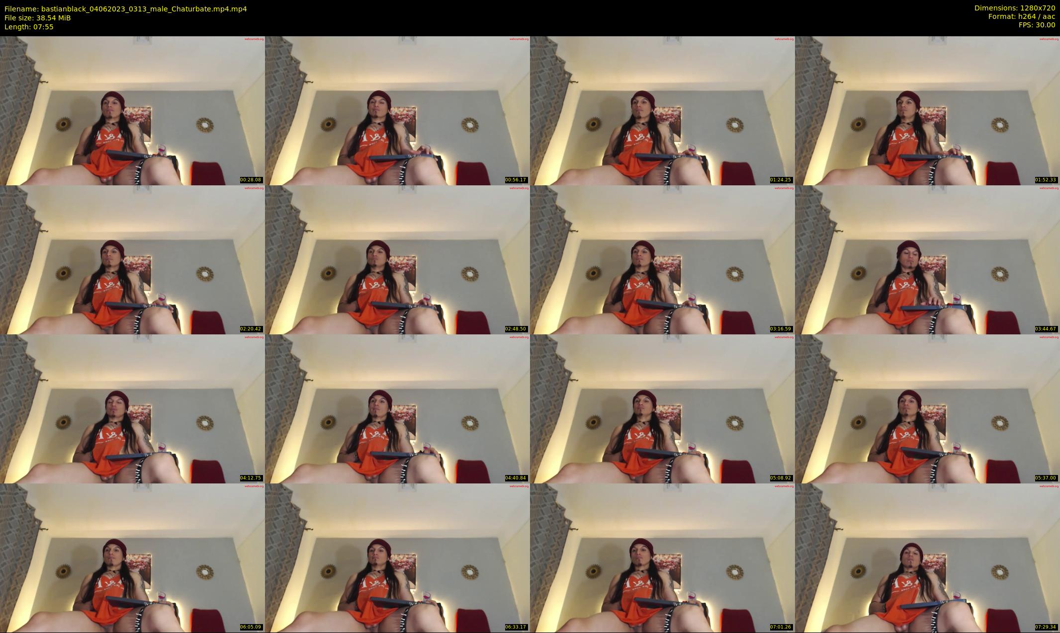 bastianblack — 8 minute Chaturbate male cam show recording, 720p, Jun 4, 2023