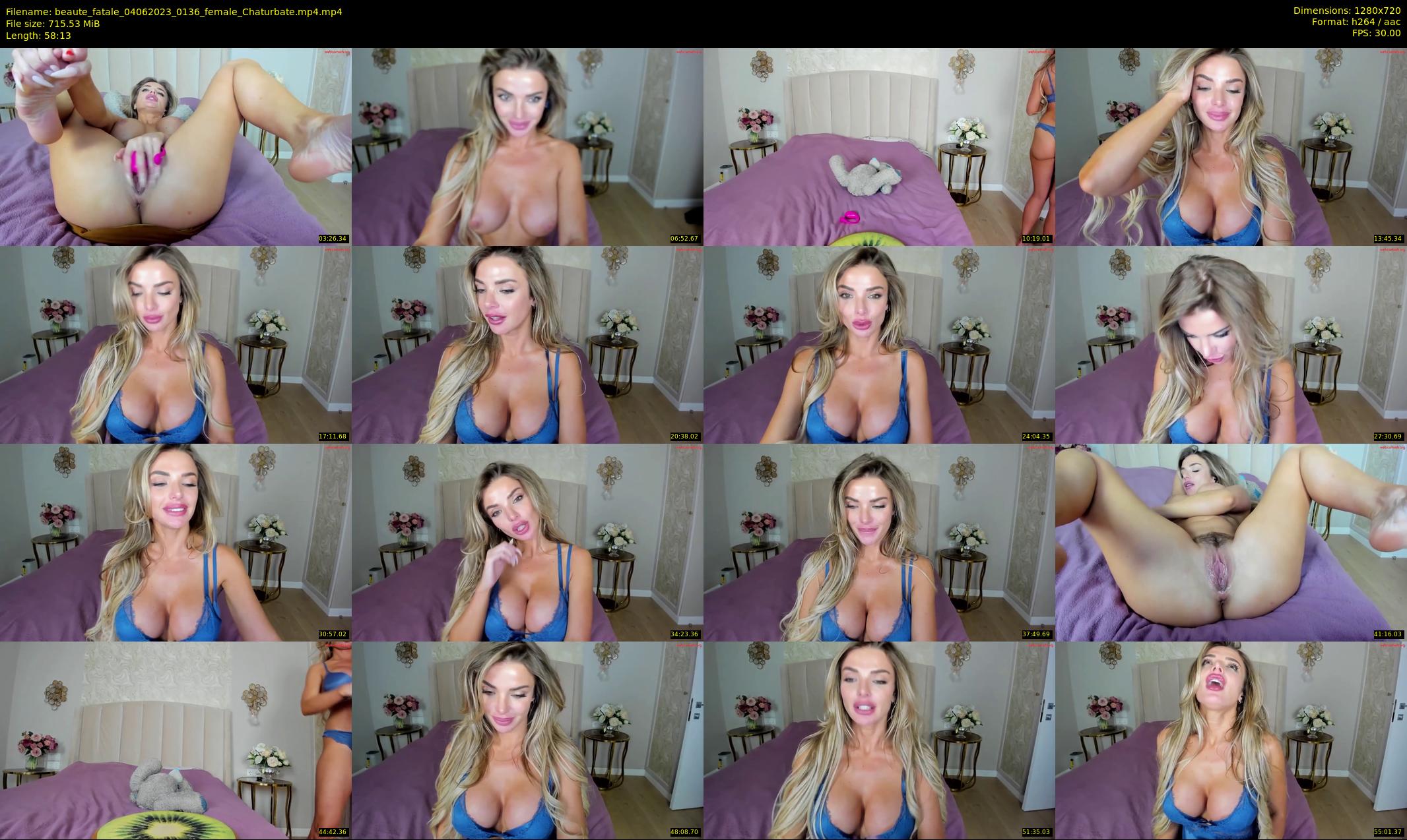 beaute_fatale — 59 minute Chaturbate female cam show recording, 720p, Jun 4, 2023