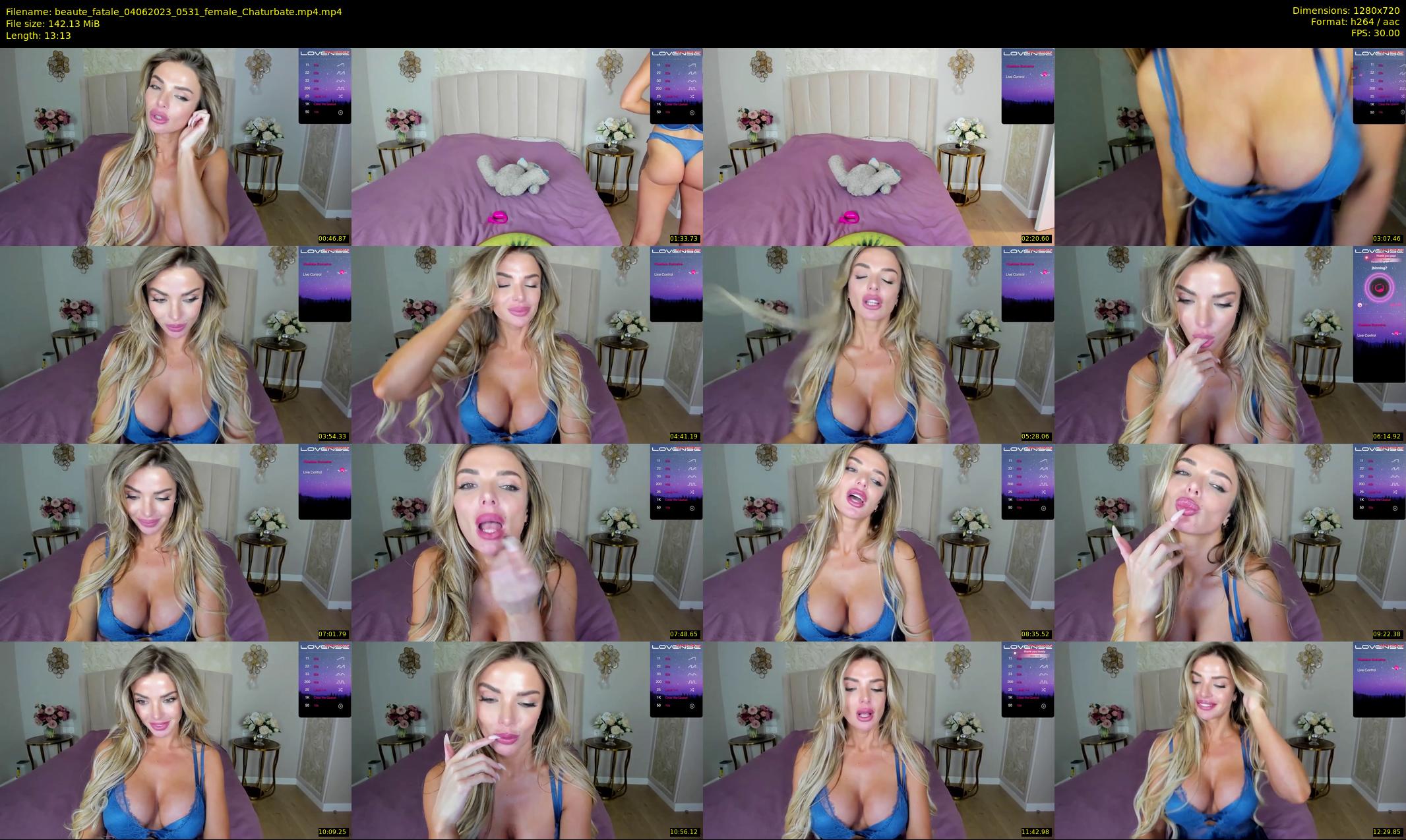 beaute_fatale — 14 minute Chaturbate female cam show recording, 720p, Jun 4, 2023