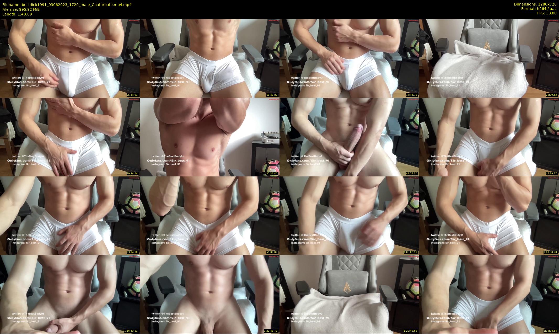 bestdick1991 — 101 minute Chaturbate male cam show recording, 720p, Jun 3, 2023