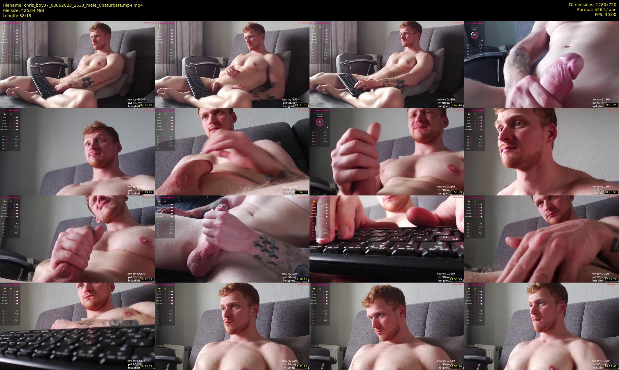 chris_boy37 — 39 minute Chaturbate male cam show recording, 720p, Jun 3, 2023