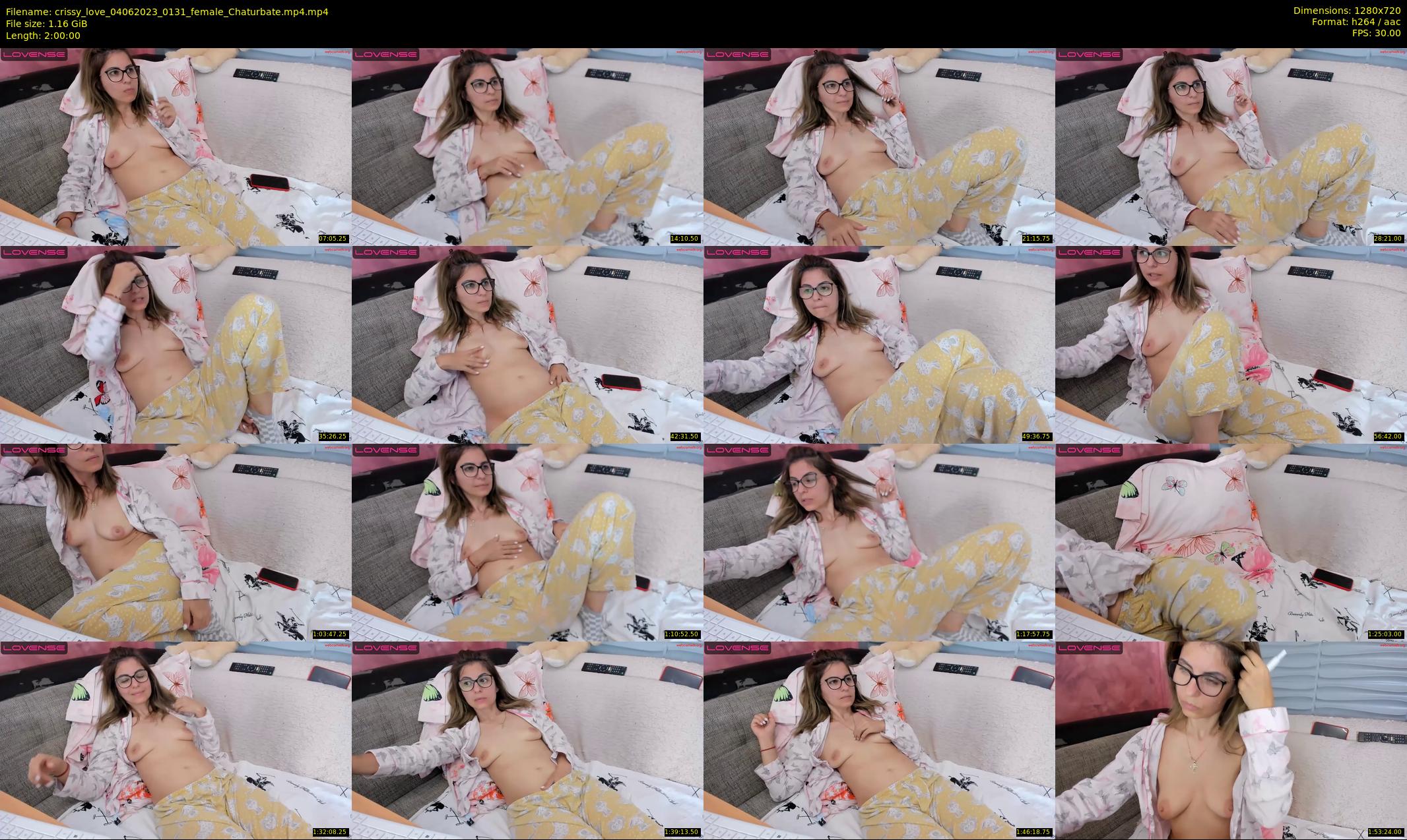 crissy_love — 120 minute Chaturbate female cam show recording, 720p, Jun 4, 2023