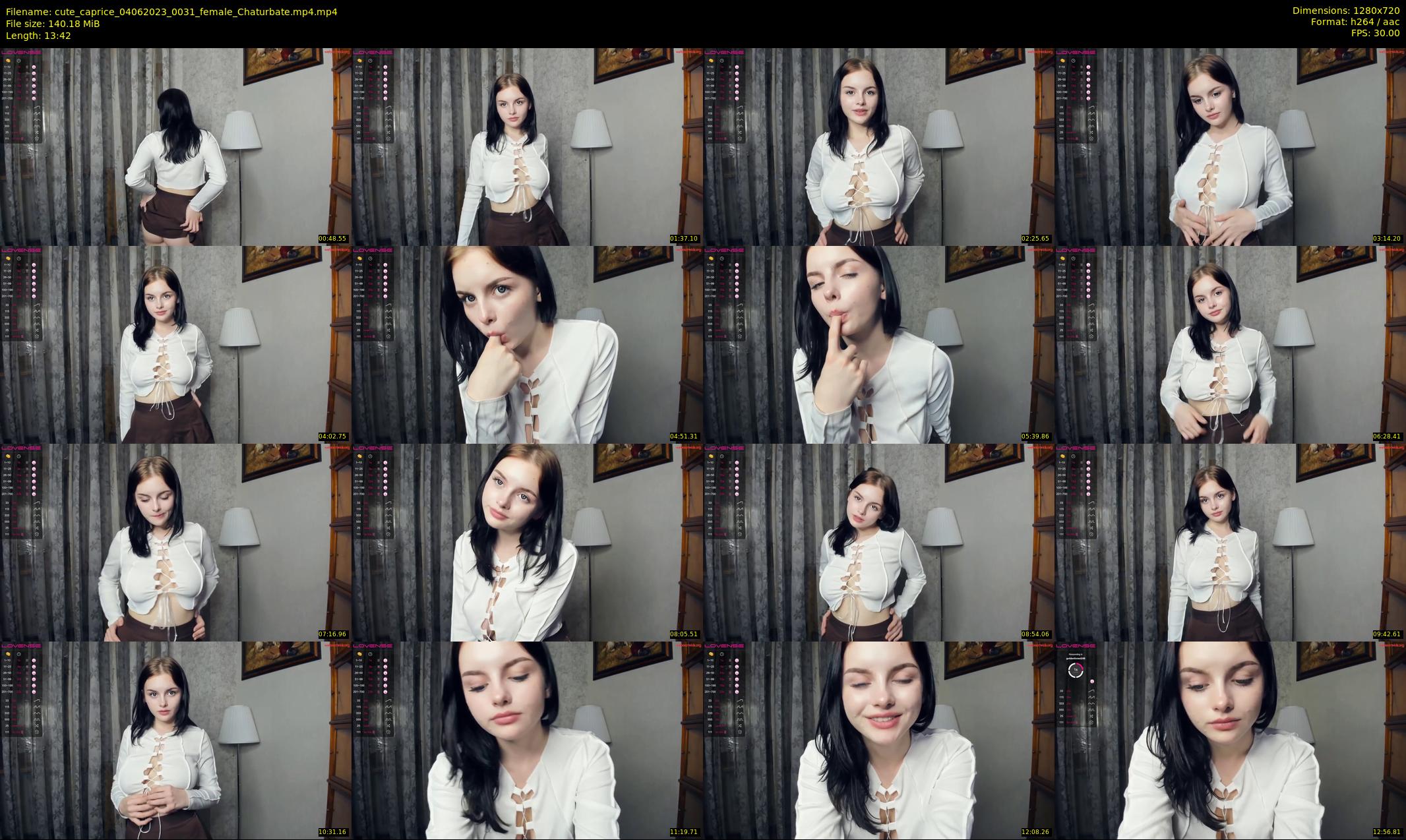 cute_caprice — 14 minute Chaturbate female cam show recording, 720p, Jun 4, 2023