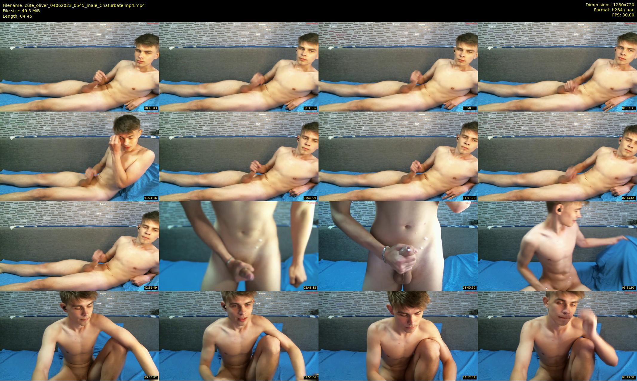 cute_oliver — 5 minute Chaturbate male cam show recording, 720p, Jun 4, 2023