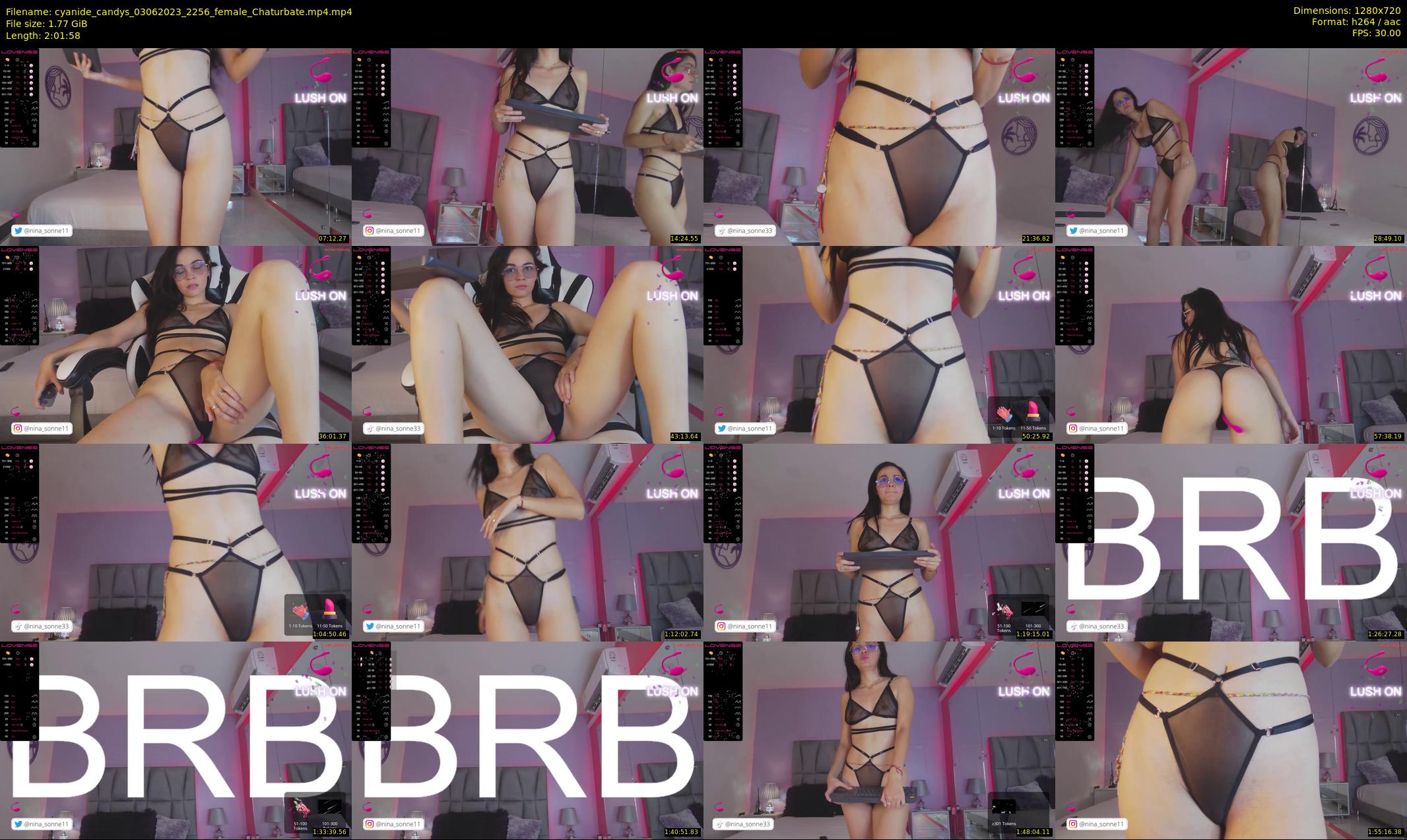 cyanide_candys — 122 minute Chaturbate female cam show recording, 720p, Jun 3, 2023