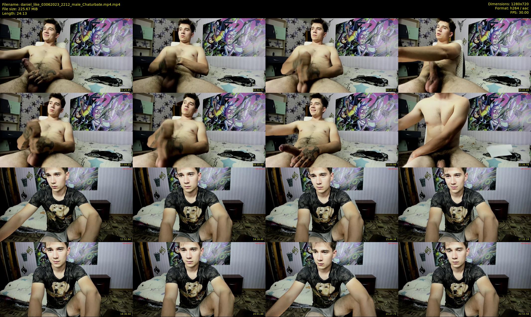 daniel_like — 25 minute Chaturbate male cam show recording, 720p, Jun 3, 2023