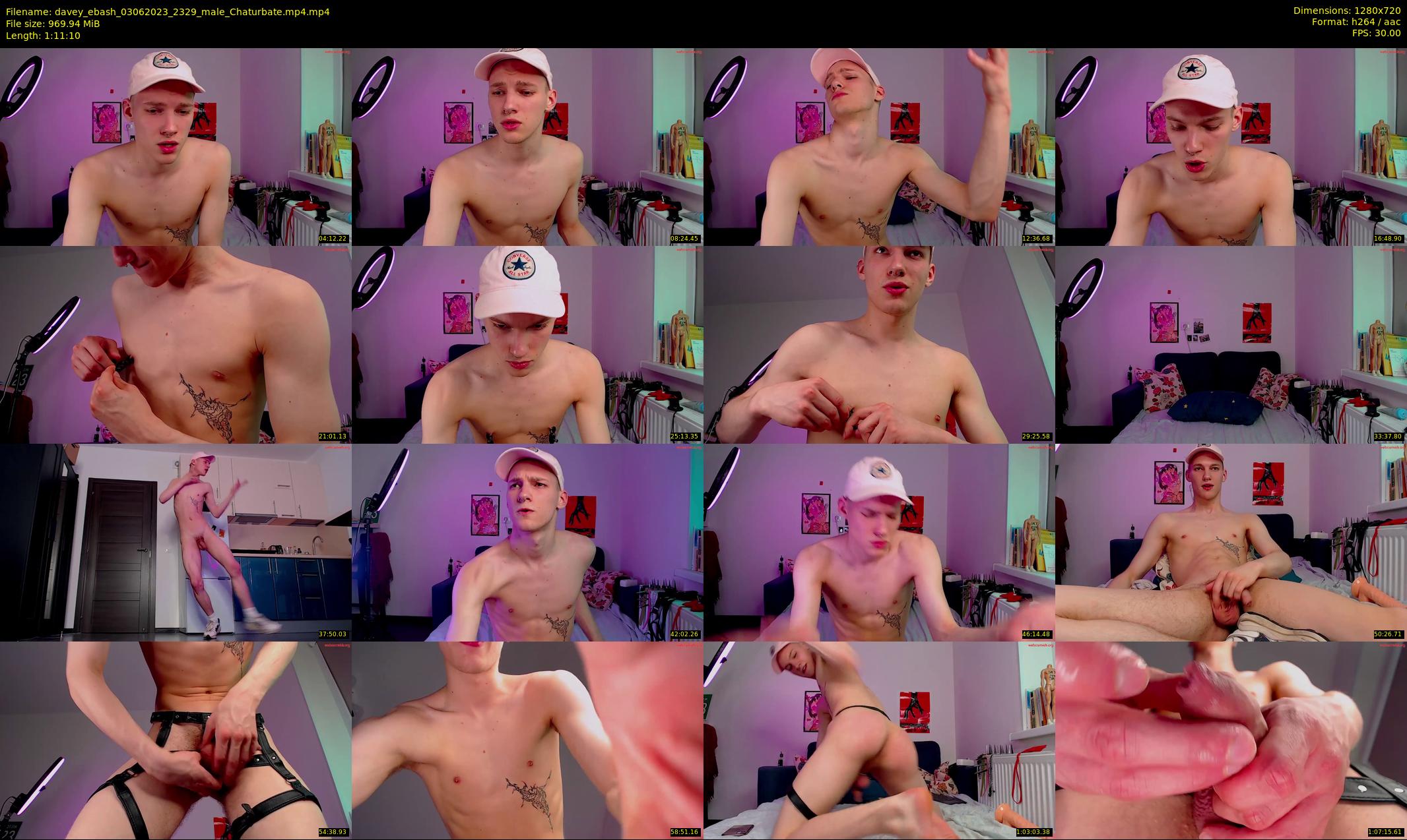 davey_ebash — 72 minute Chaturbate male cam show recording, 720p, Jun 3, 2023