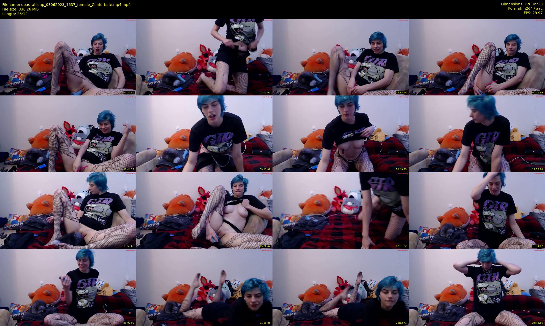 deadratsoup — 27 minute Chaturbate female cam show recording, 720p, Jun 3, 2023