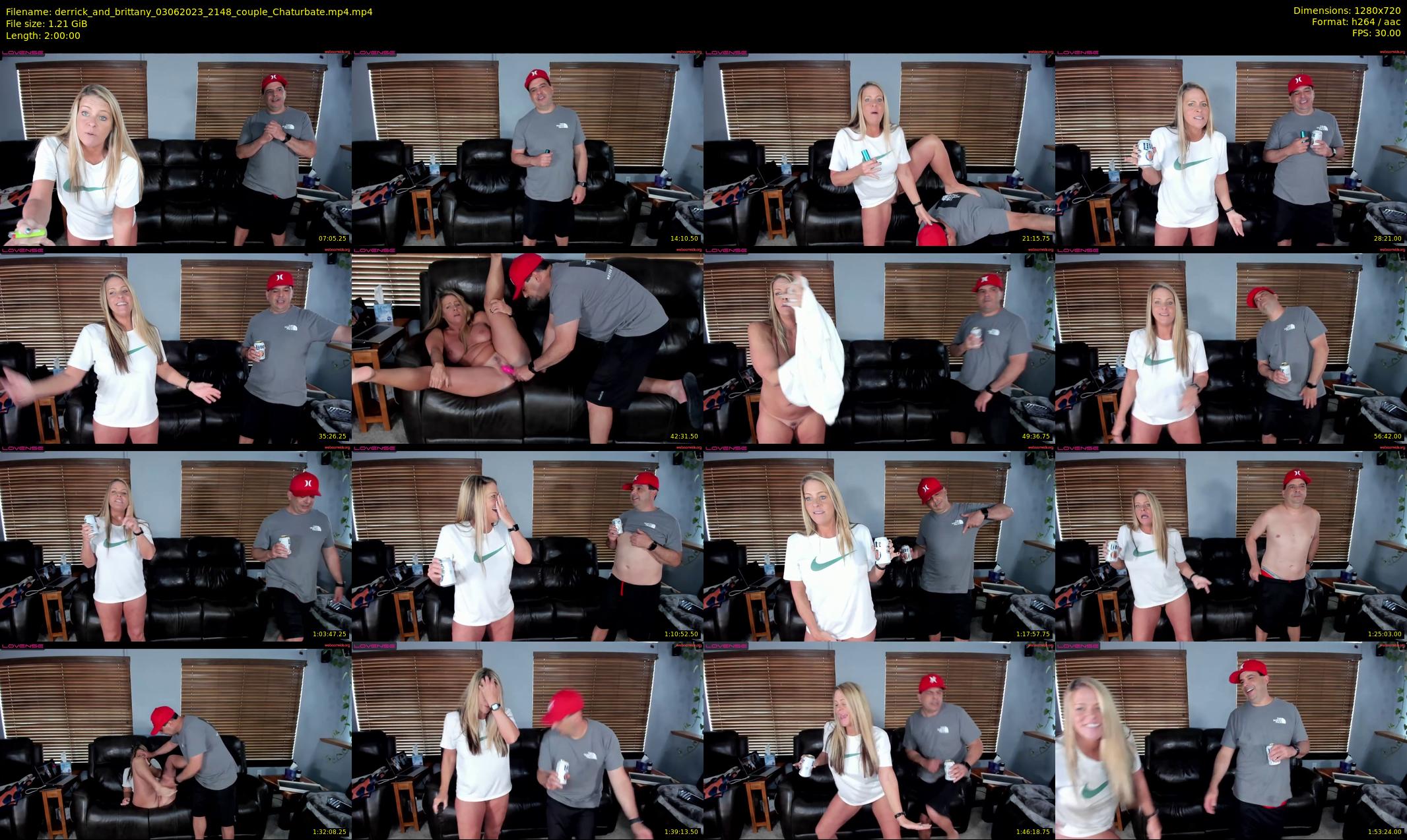 derrick_and_brittany — 120 minute Chaturbate couple cam show recording, 720p, Jun 3, 2023