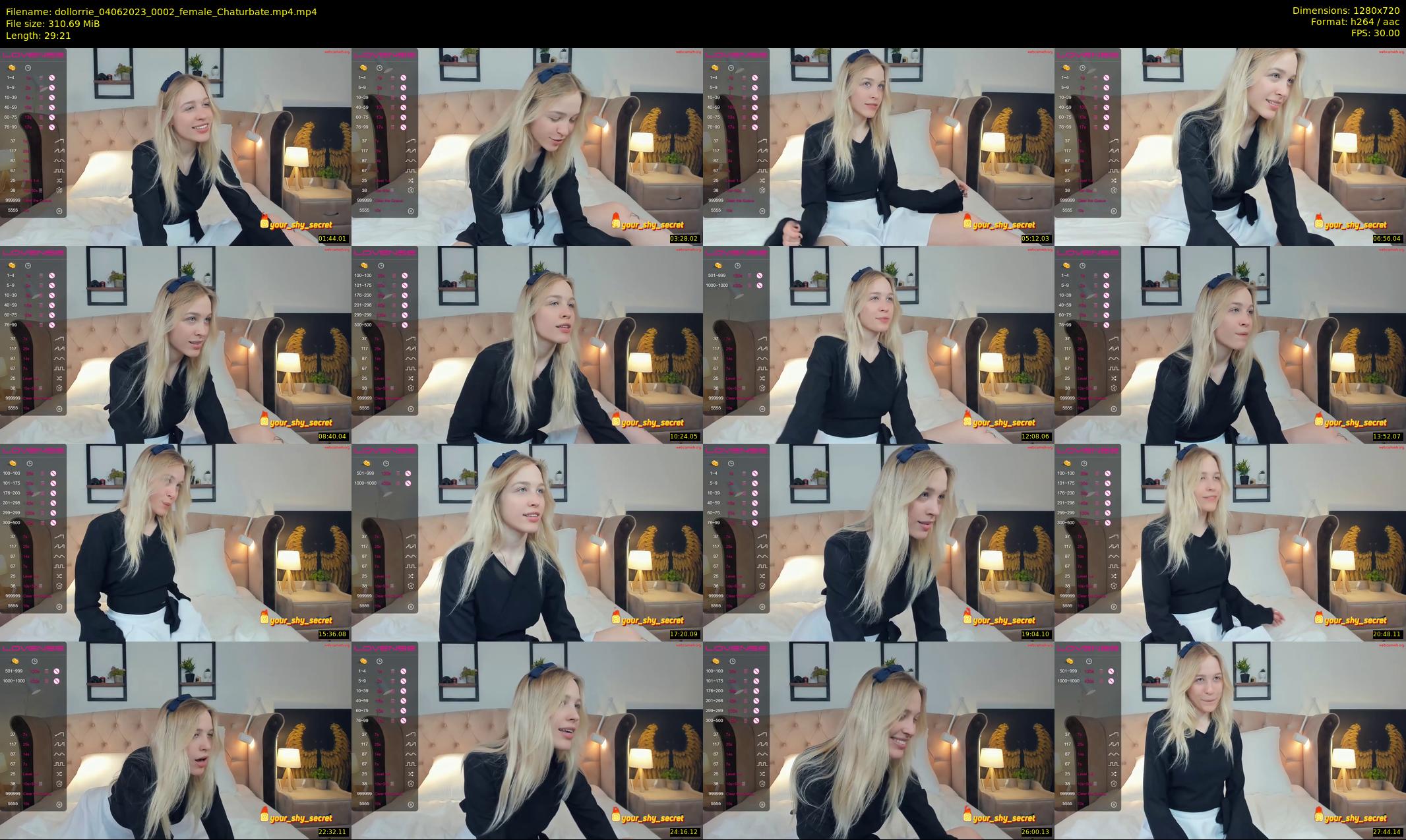dollorrie — 30 minute Chaturbate couple cam show recording, 720p, Jun 4, 2023