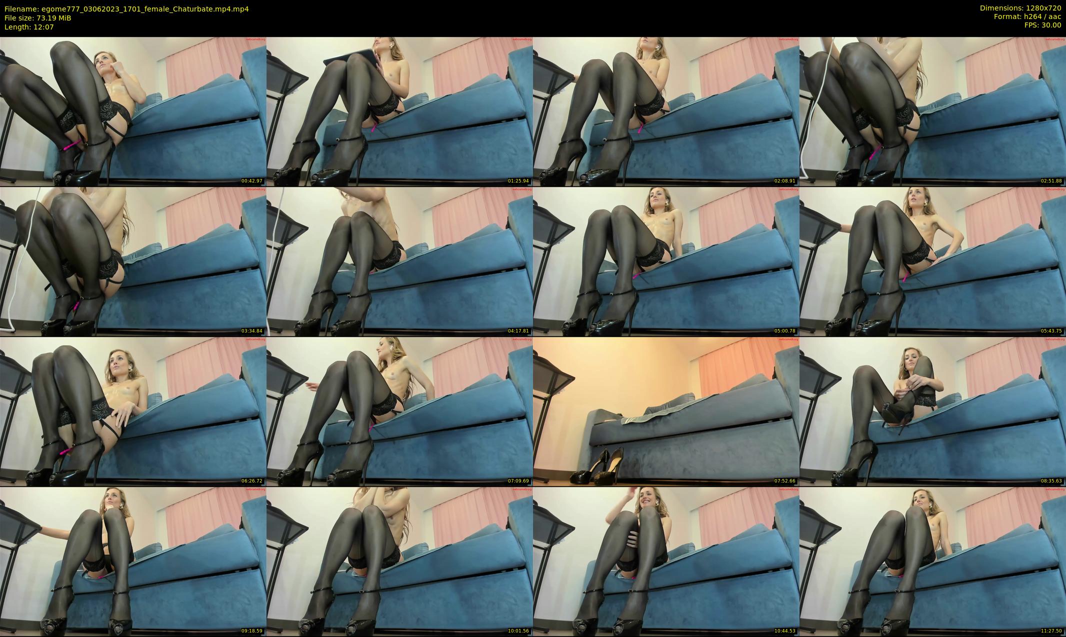 egome777 — 13 minute Chaturbate female cam show recording, 720p, Jun 3, 2023