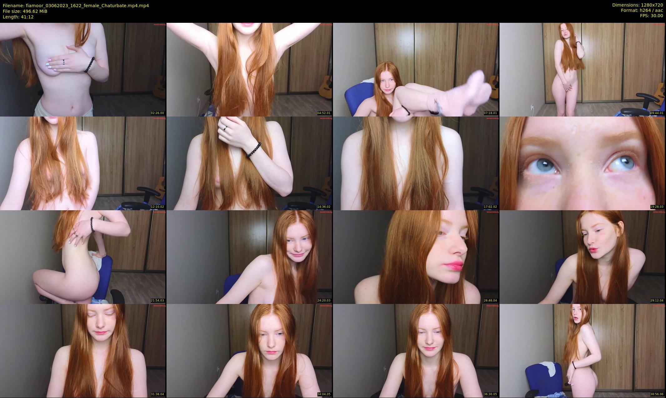 fiamoor — 42 minute Chaturbate female cam show recording, 720p, Jun 3, 2023