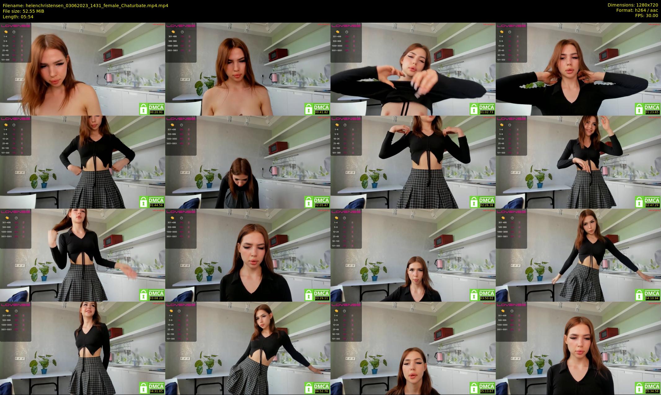 helenchristensen — 6 minute Chaturbate female cam show recording, 720p, Jun 3, 2023