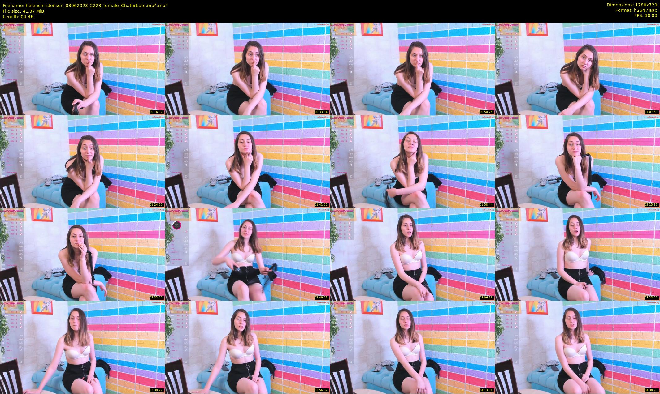 helenchristensen — 5 minute Chaturbate female cam show recording, 720p, Jun 3, 2023