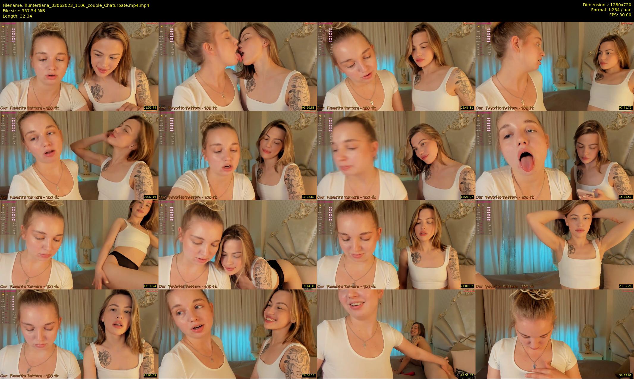 huntertiana — 33 minute Chaturbate female cam show recording, 720p, Jun 3, 2023
