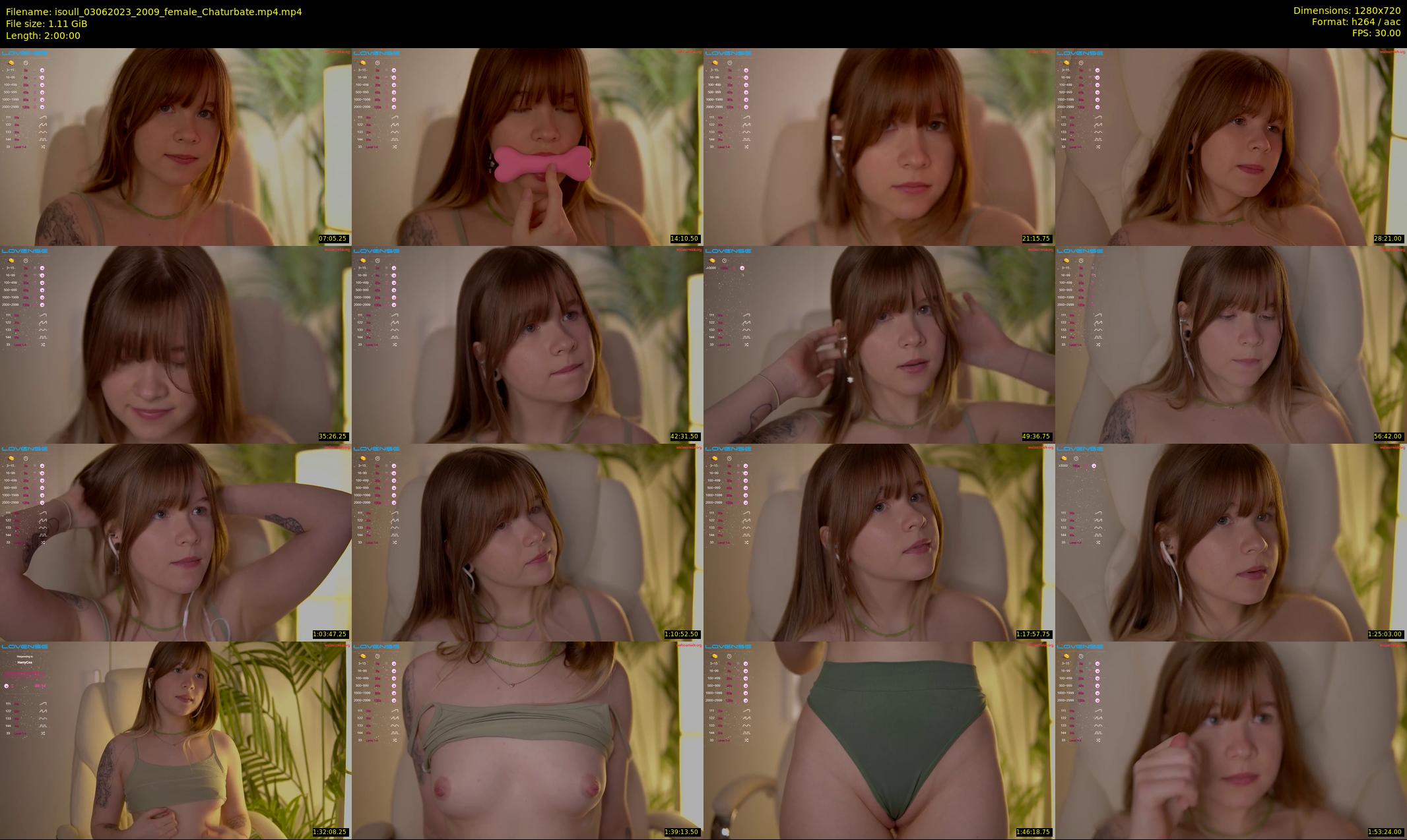 isoull — 120 minute Chaturbate female cam show recording, 720p, Jun 3, 2023