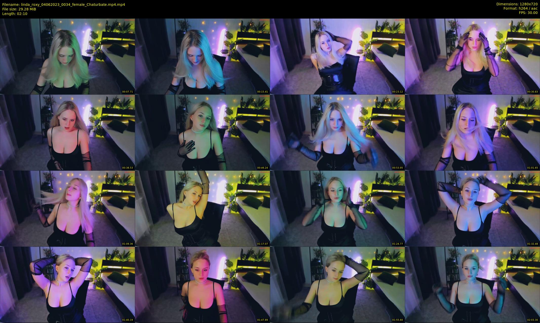 linda_roxy — 3 minute Chaturbate female cam show recording, 720p, Jun 4, 2023