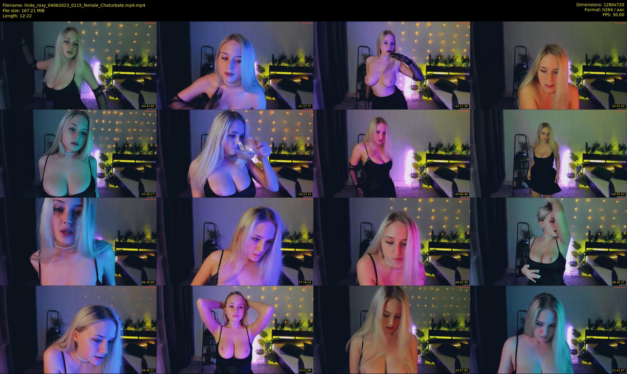 linda_roxy — 13 minute Chaturbate female cam show recording, 720p, Jun 4, 2023