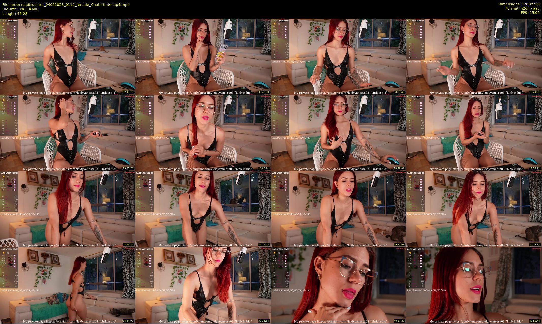 madisonlara — 46 minute Chaturbate female cam show recording, 720p, Jun 4, 2023