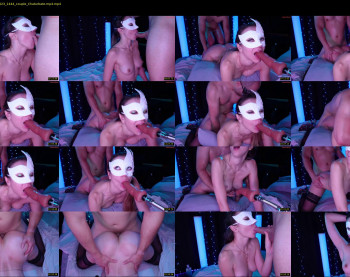 masqueradeporn — 41 minute Chaturbate couple cam show recording, 720p, Jun 3, 2023