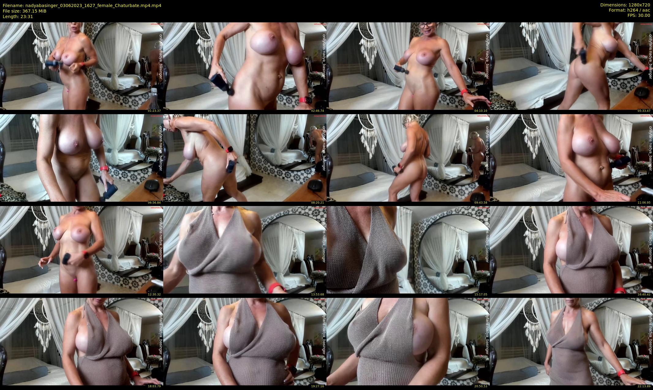 nadyabasinger — 24 minute Chaturbate female cam show recording, 720p, Jun 3, 2023